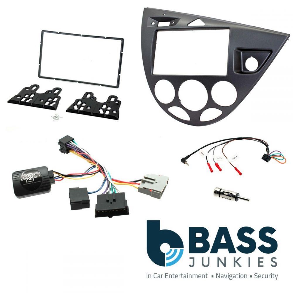 Connects2 CTKFD58 Ford Focus MK1 R.H.D Double Din Car Stereo Fascia & Steering Wheel Kit