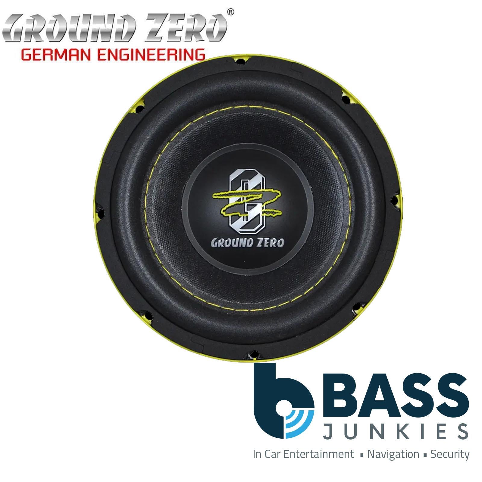 Ground Zero GZRW 6XSPL - 16.5 cm / 6.5" 2 x 2 Ohm 700 Watts SPL Car Subwoofer
