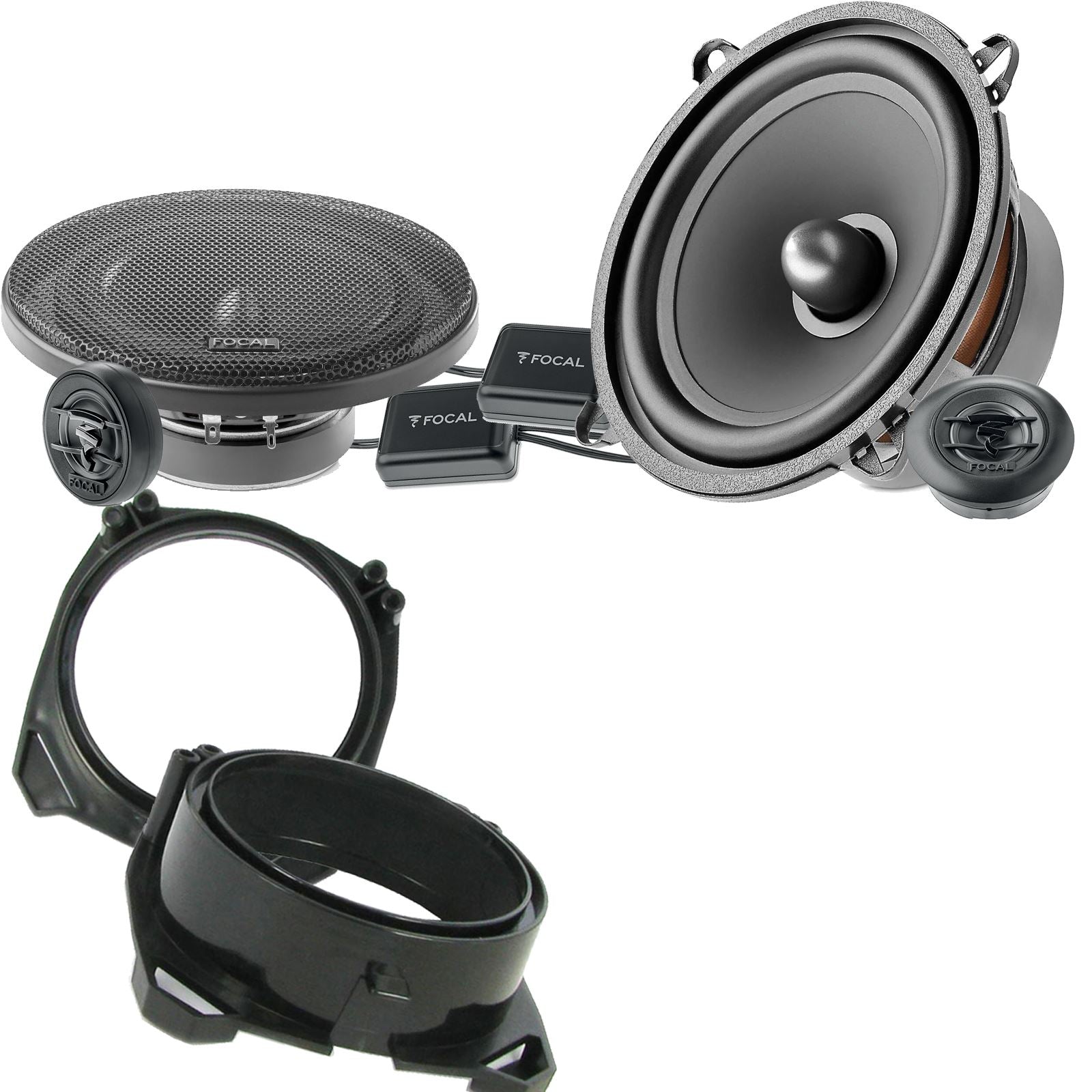 Focal Auditor ASE130 130mm/13cm/5.25"Car Component Speakers (Pair Max 200 watts) Fits Ford Fiesta 1989-96