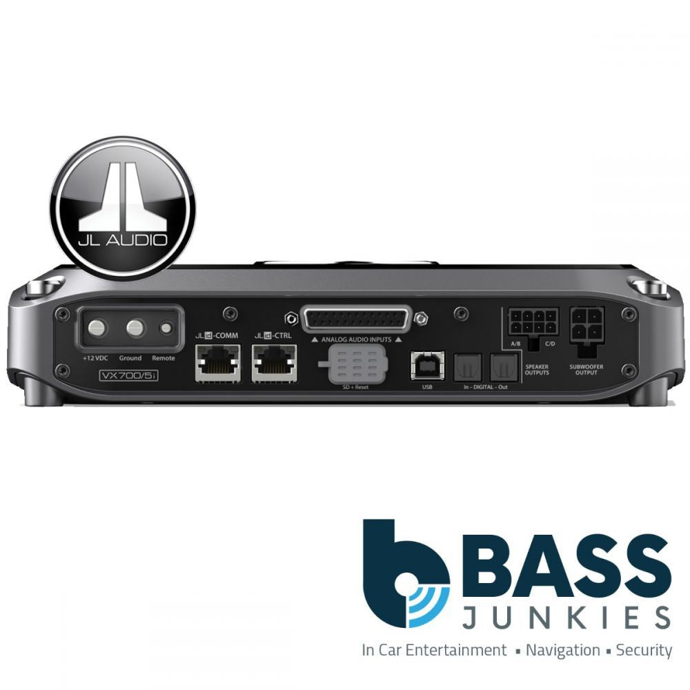 JL Audio VX700/5I 700 Watts 5-Channel Class D Car Amplifier with Integrated DSP