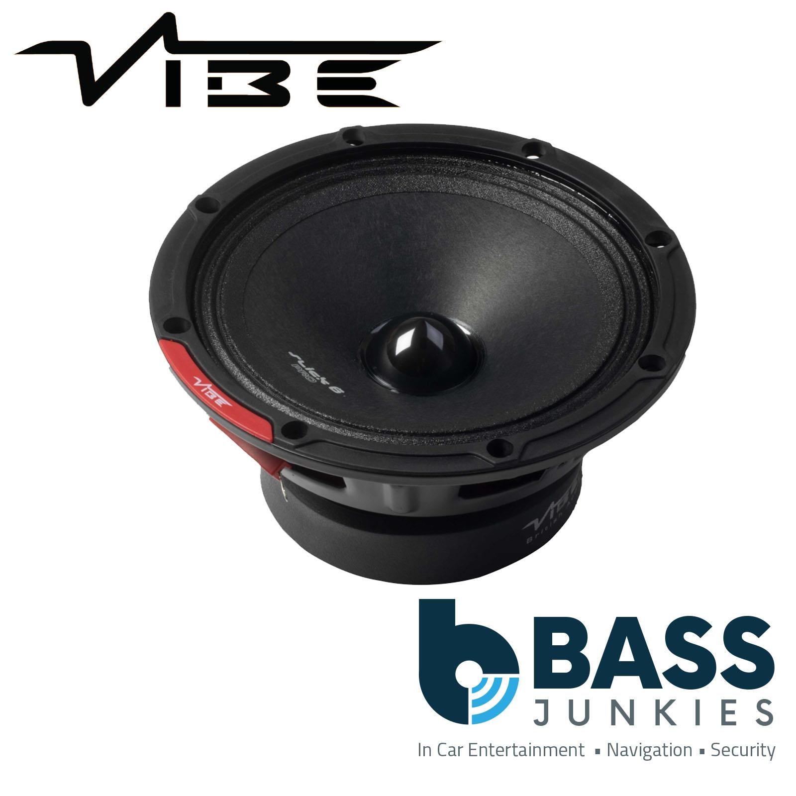VIBE SLICKPRO6M-V0 6" 167mm Car Pro Audio Midrange 275W Max Power Speakers