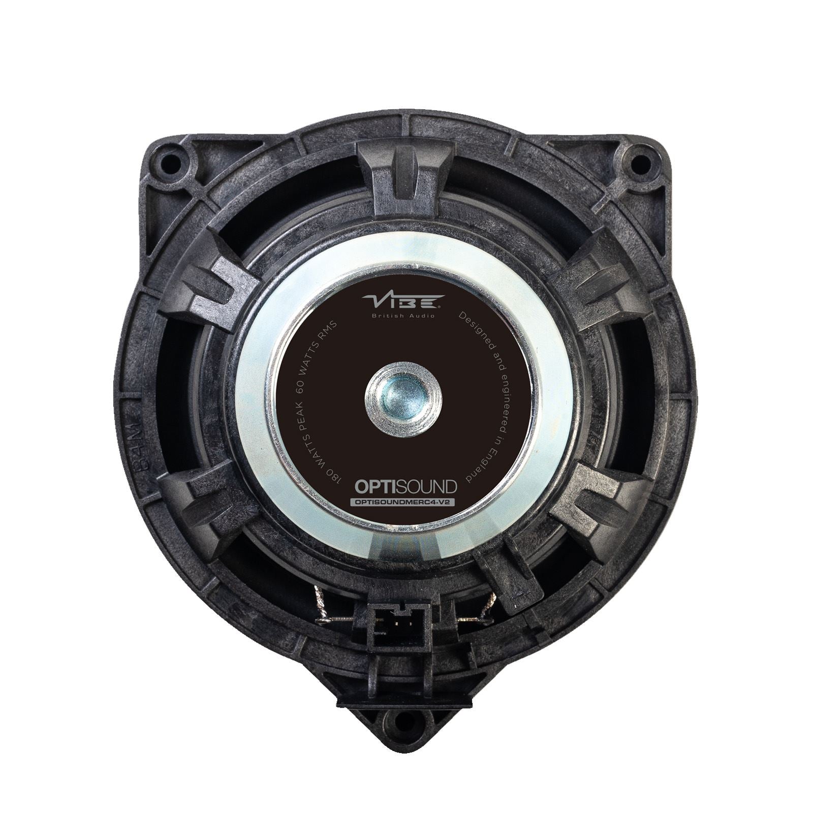 Vibe OPTISOUNDMERC4-V2 Mercedes C E GLC S Class 180 Watts Peak Direct Fitment Car 2 Way Plug & Play Front or Rear Door Coaxial Speakers OEM connectivity