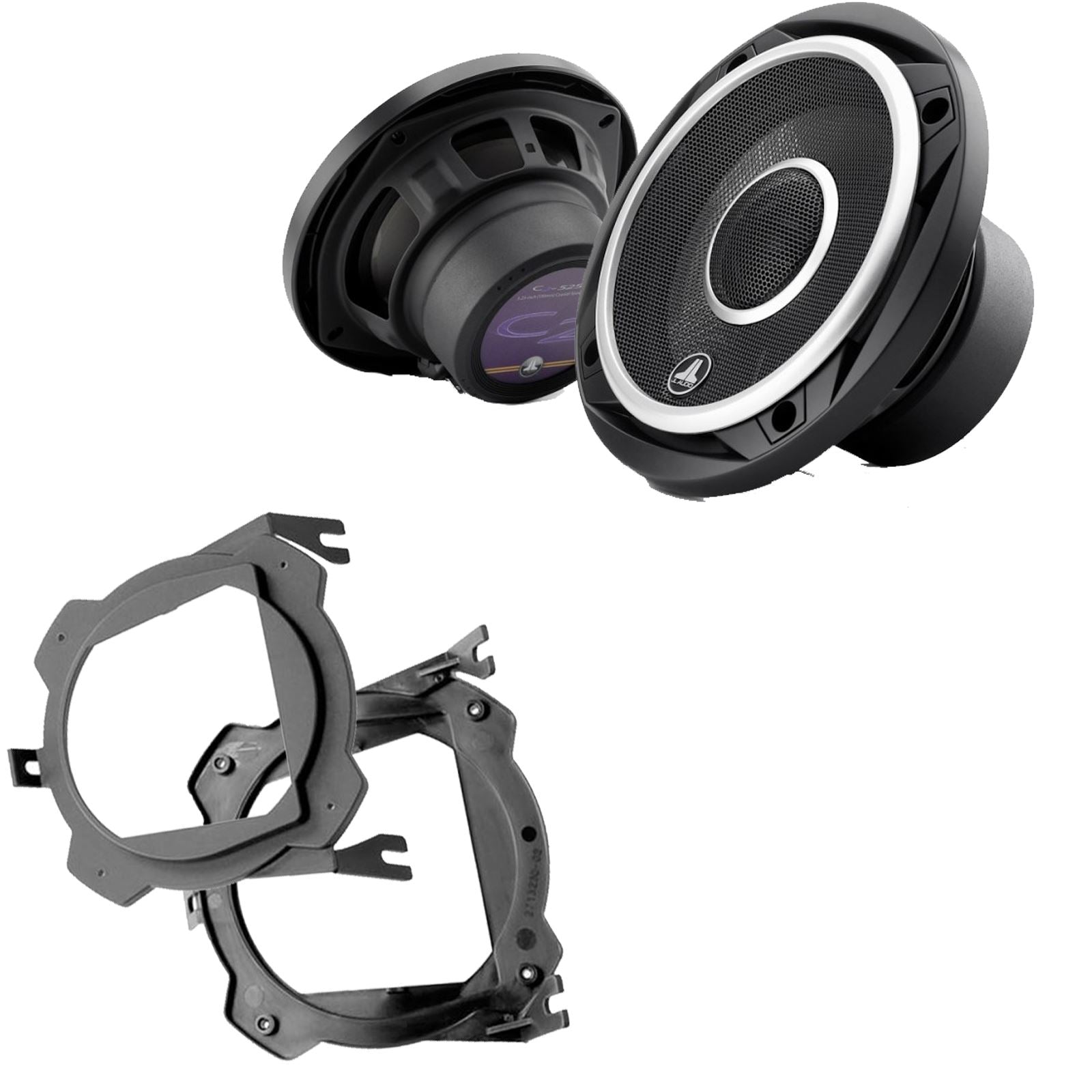 JL Audio C2-525X 2-Way 130mm/13cm/5.25" Coaxial Speakers (Per Pair 450 Watts) Fits Vauxhall Corsa 1993-06 | Tigra 94-00
