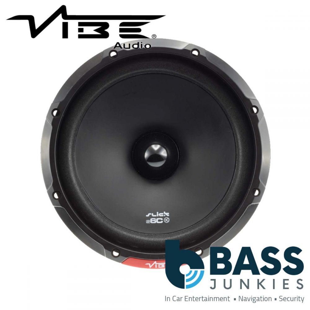 Vibe SLICK6C-V7 - 6.5" 16.5cm 540 Watts 2 Way Component Kit Car & Van Door Speakers