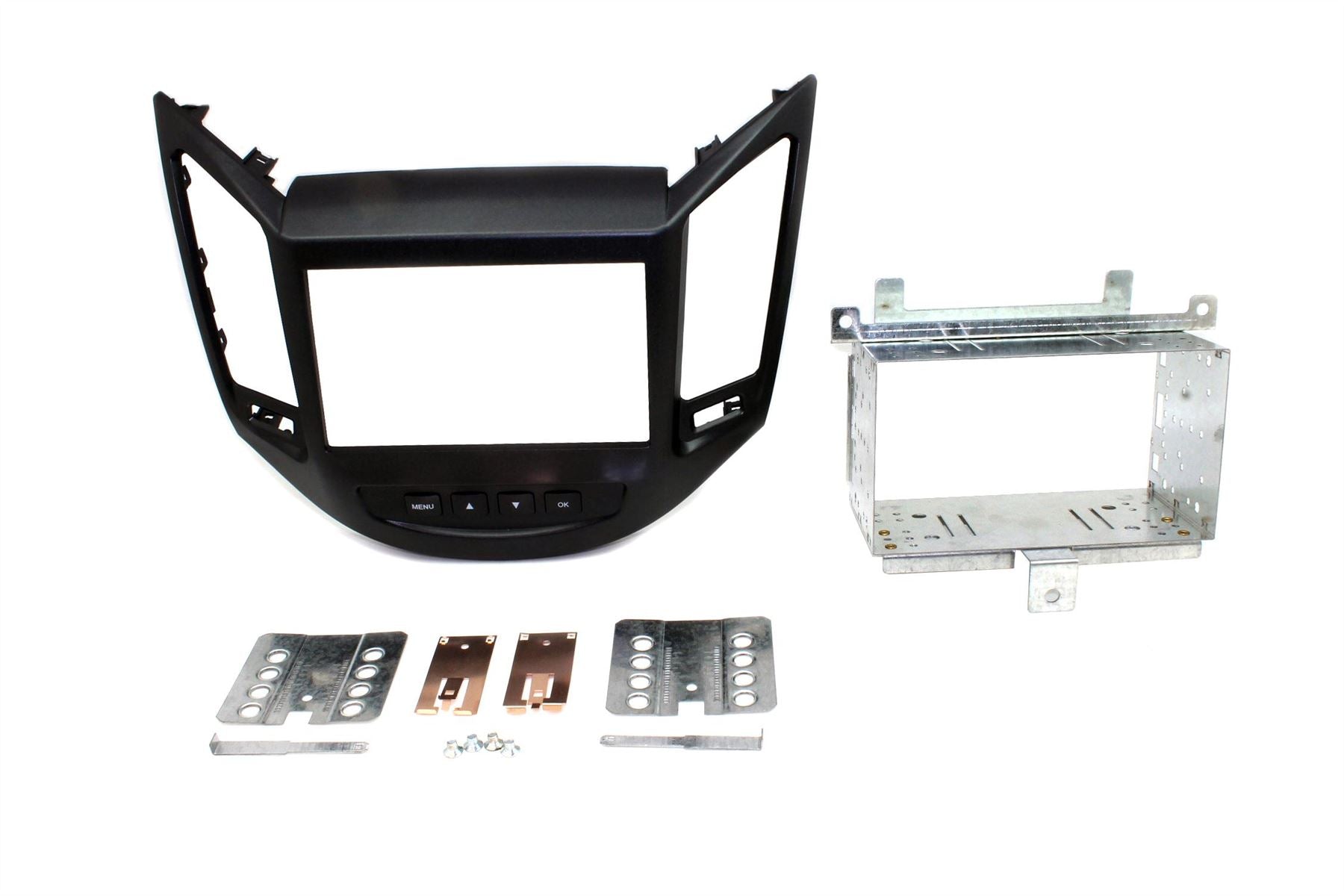 SONY DAB+ Apple | Android Double Din Stereo Fitting Kit + Steering Wheel Stalk Controls to fit Chevrolet Orlando 2010-21