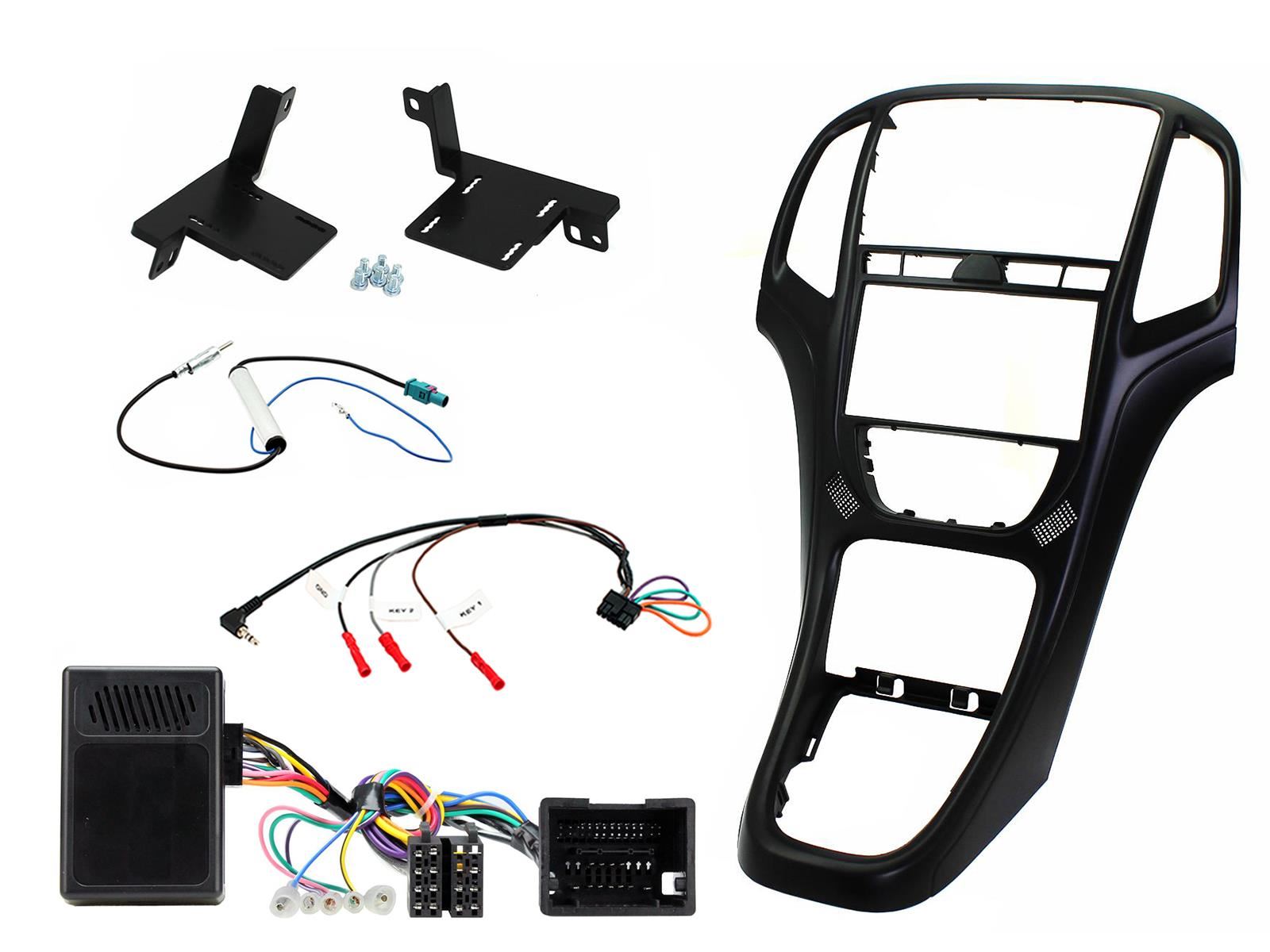 SONY XAV-1550D DAB+ Smart Bluetooth Car Radio + Stereo fitting kit + Steering Wheel Controls Loom for Vauxhall Astra 2010-2016
