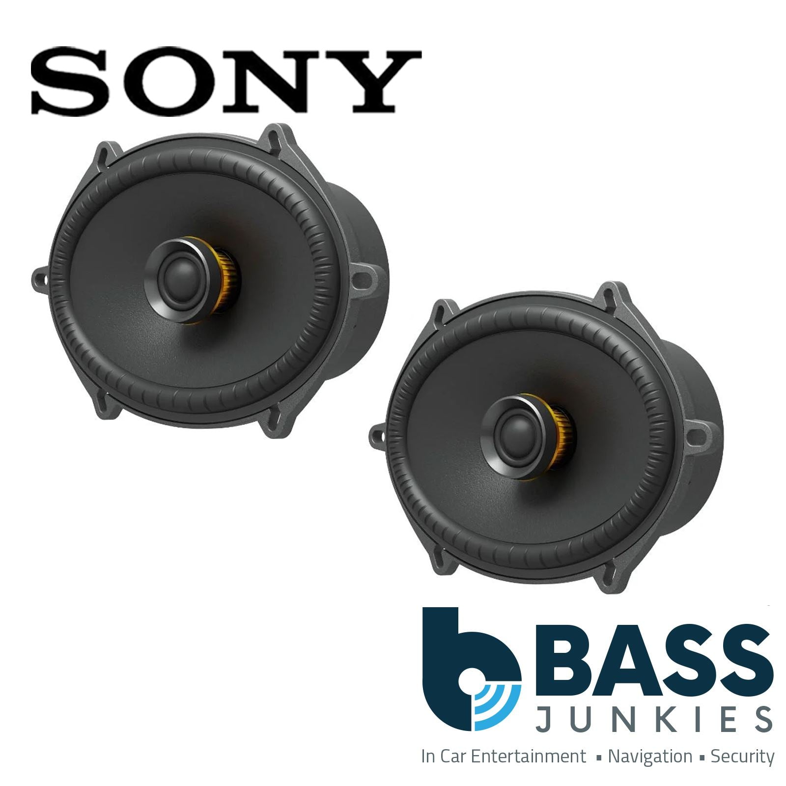 Sony XS-680ES - Mobile ES Series 6"x8" 16x20cm 2-Way Coaxial Speakers [Pair Rating: 480watts Total Power & 150w RMS] Each Speaker Rating Total 240w & 75w RMS (2x 6x8" 16cm x 20cm Speakers)