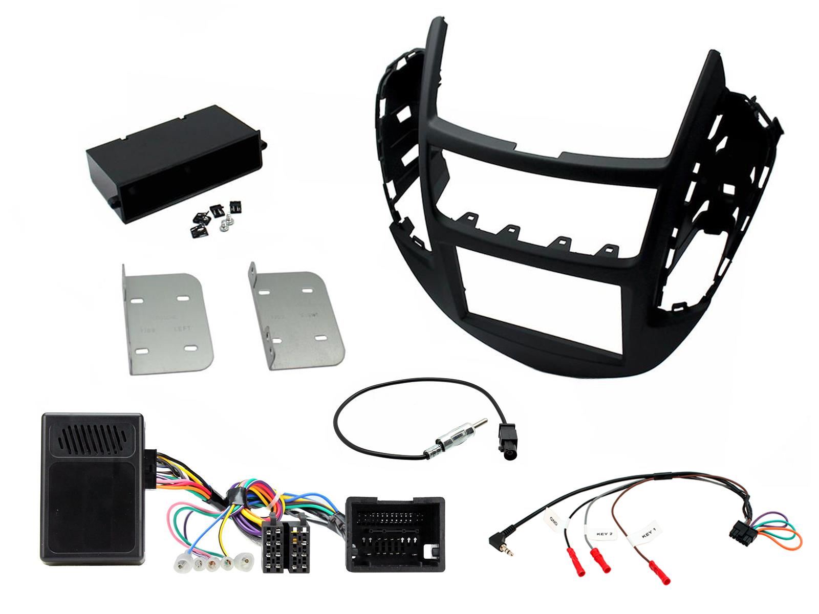 Grundig 6.8" Apple Android Double Din Stereo Fitting Kit + Steering Wheel Stalk Controls to fit Chevrolet Tracker 2013-21 | Chevrolet Trax 2013-21 | Holden Trax 2017-20
