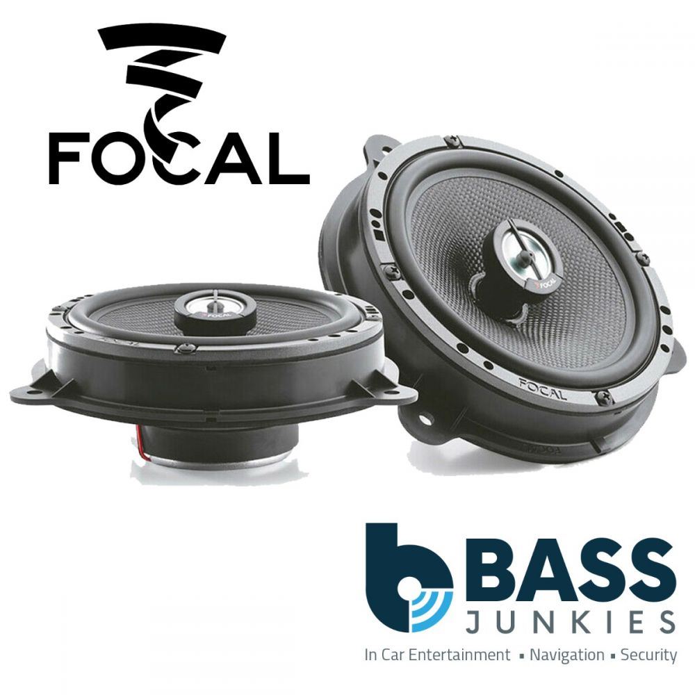 Focal ICRNS165 - Custom Fit 6.5" 240W 2-Way Coaxial Car Speakers for Renault, Nissan, Dacia, Smart, Vauxhall