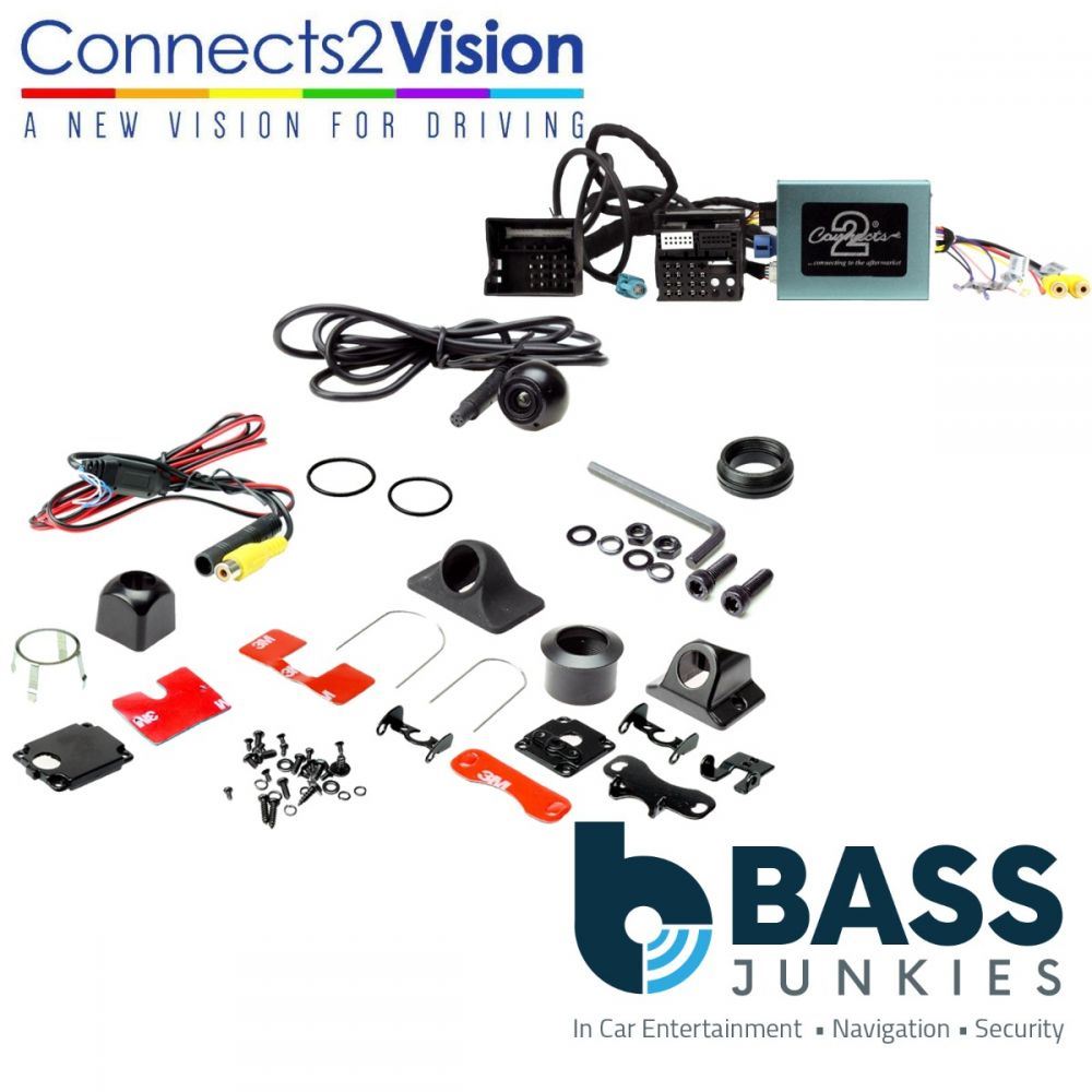 Mercedes A-Class, SLK, GL, CLA Rear Reversing Camera & Add On Interface Kit For Compatible with 7.4” and 8.4” Screens