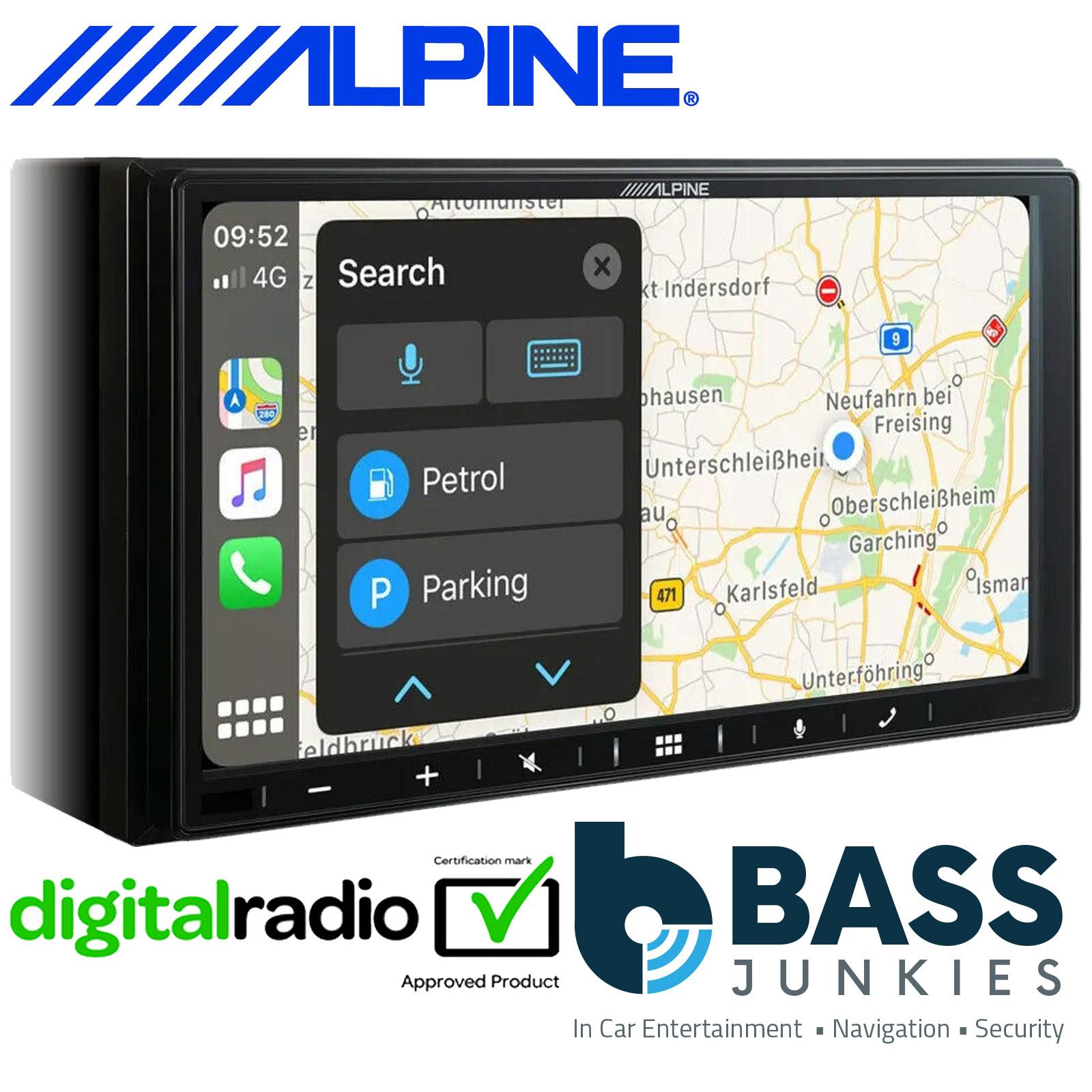Alpine iLX-W690D 7" Bluetooth DAB+ CarPlay USB Android Car Stereo Screen Player