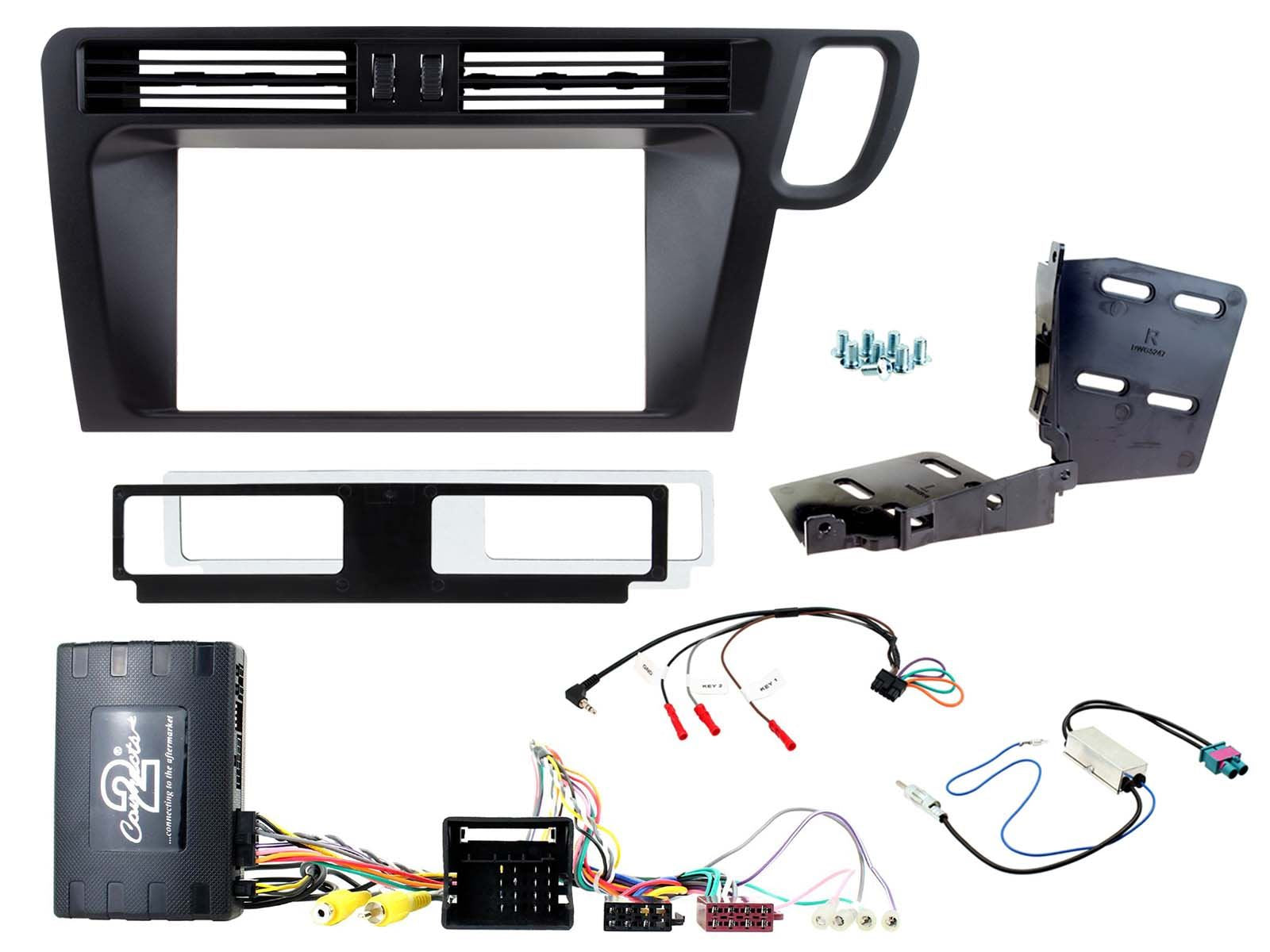 Connects2 CTKAU20 Double Din Steering Wheel Controls Fitting Kit to fit Audi Q5 2008-16