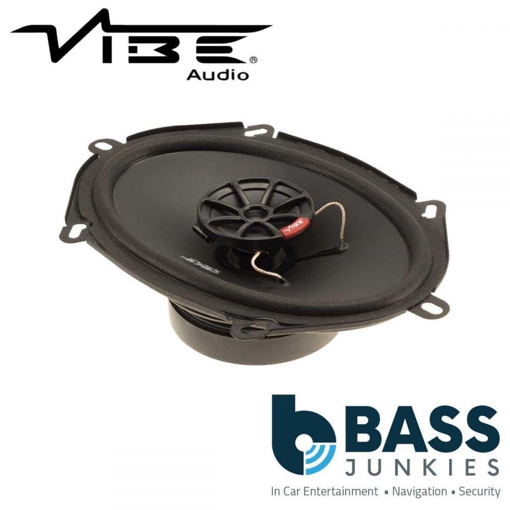 Vibe SLICK57-V7 - 5" x 7" 480 Watts 2 Way Coaxial Car Van Door Speakers