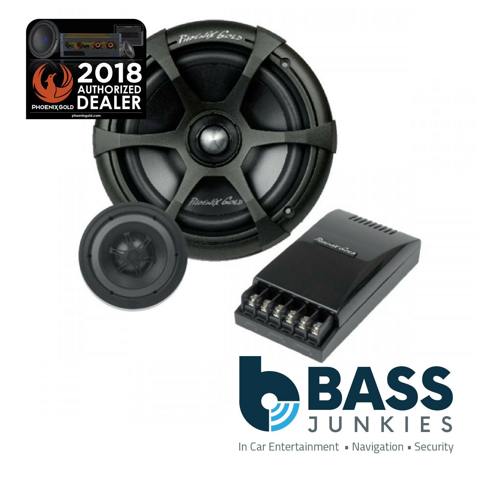 Phoenix Gold SX65CS - SX Series 250 Watts 6.5" Inch Component Car Speakers