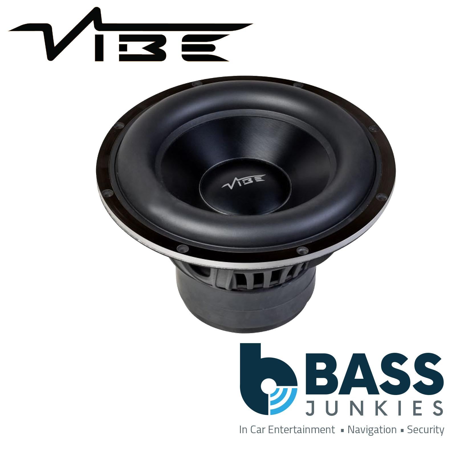 VIBE CVEN10SW-V7 10 Inch 800W Peak Car Audio SQL Bass Aluminium Cone Subwoofer