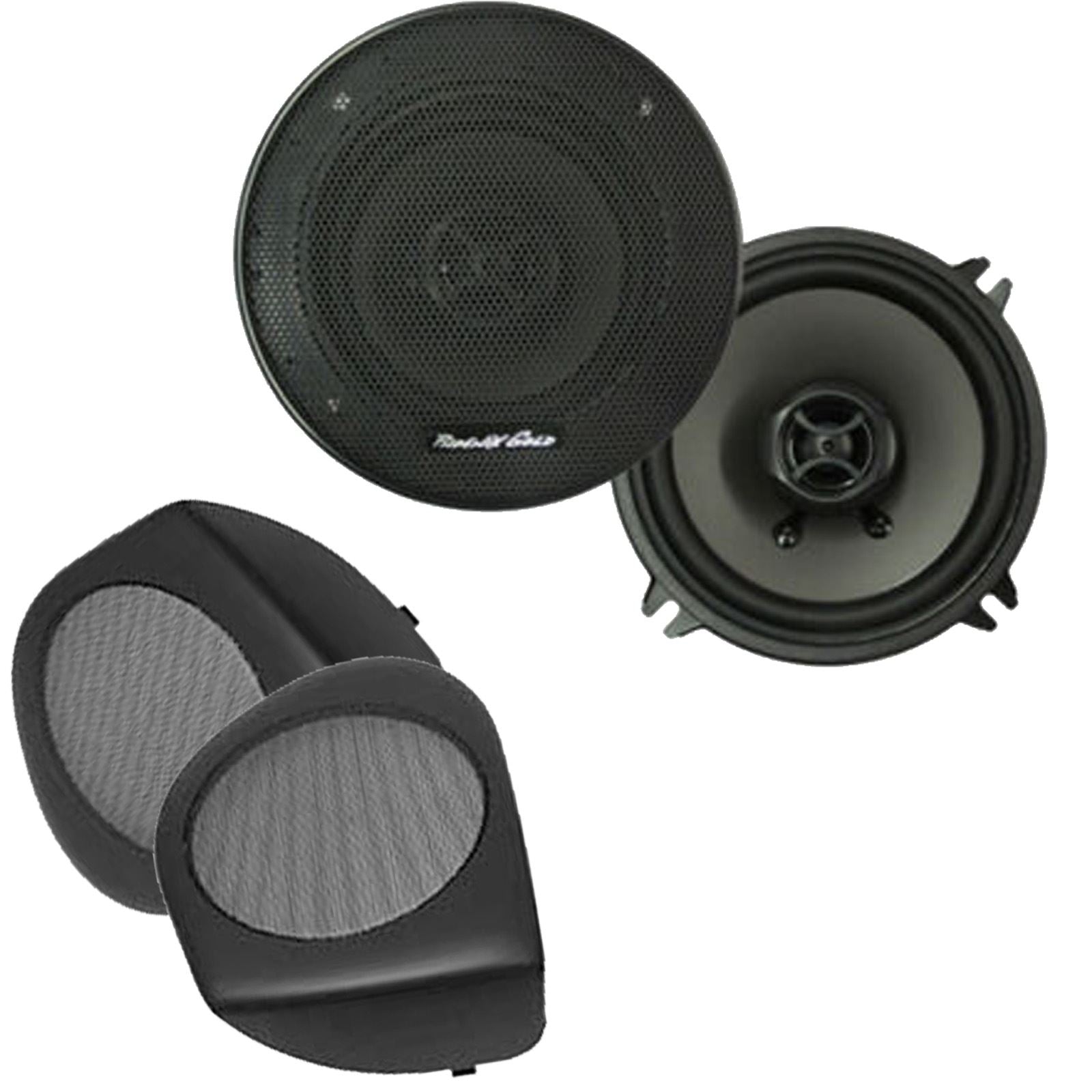 Phoenix Gold Z5CX 2-Way 130mm/13cm/5.25" Coaxial Speakers (Per Pair 280 Watts) Fits Volvo S40 1996-00 | V40 94-04