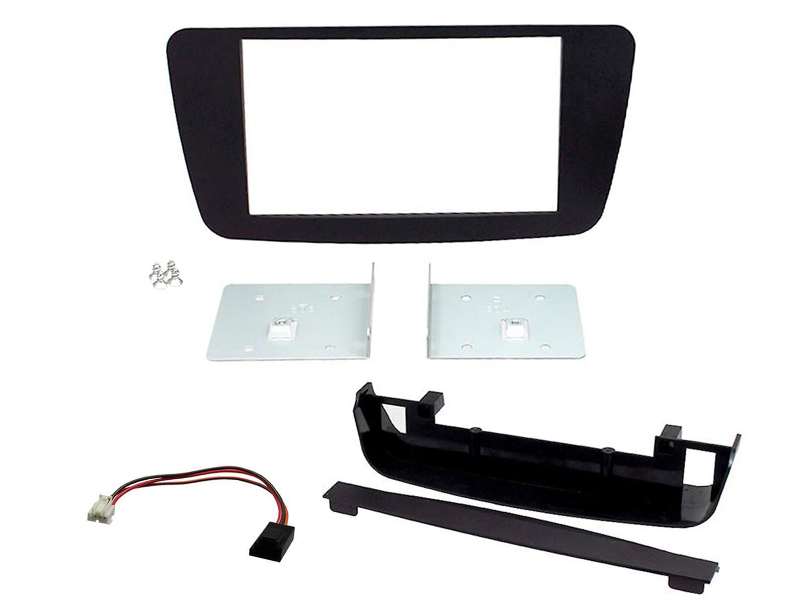 Connects 2 CTKMB11 - Mercedes A-Class W176 Model 2013 Onwards Double Din Facia & Steering wheel Interface Fitting Installation Kit