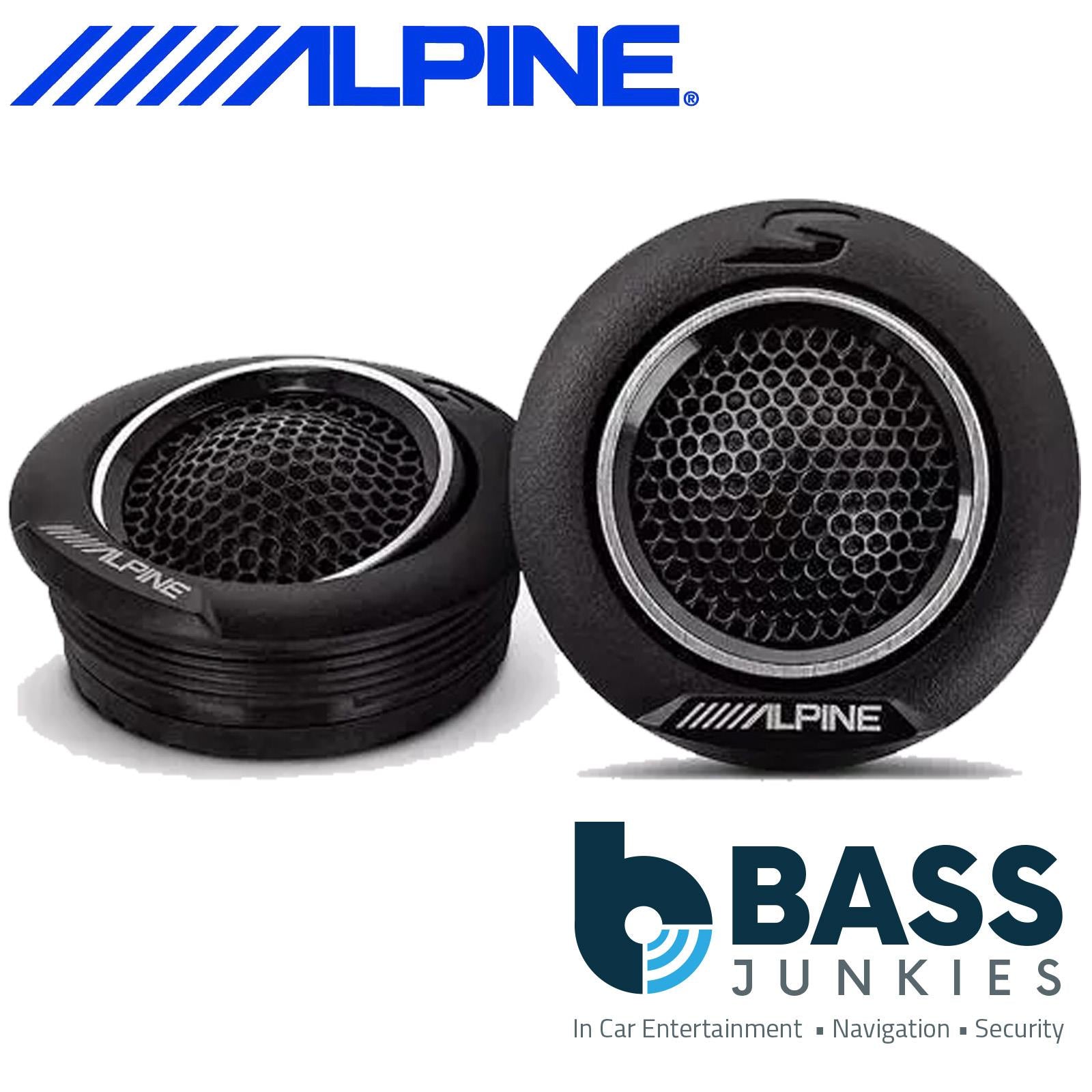 Alpine S-Series S2-S80C - 8” 520 Watt 2 Way Component Door Speakers & Tweeters