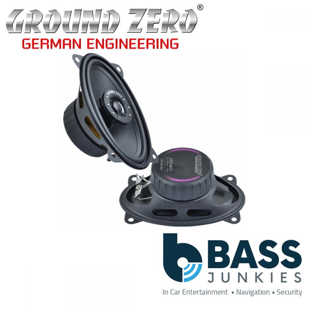 Ground Zero GZCS 46CX - 4" x 6" Inch ( 10 x 15 cm )  2-Way Coaxial Car Door Speakers