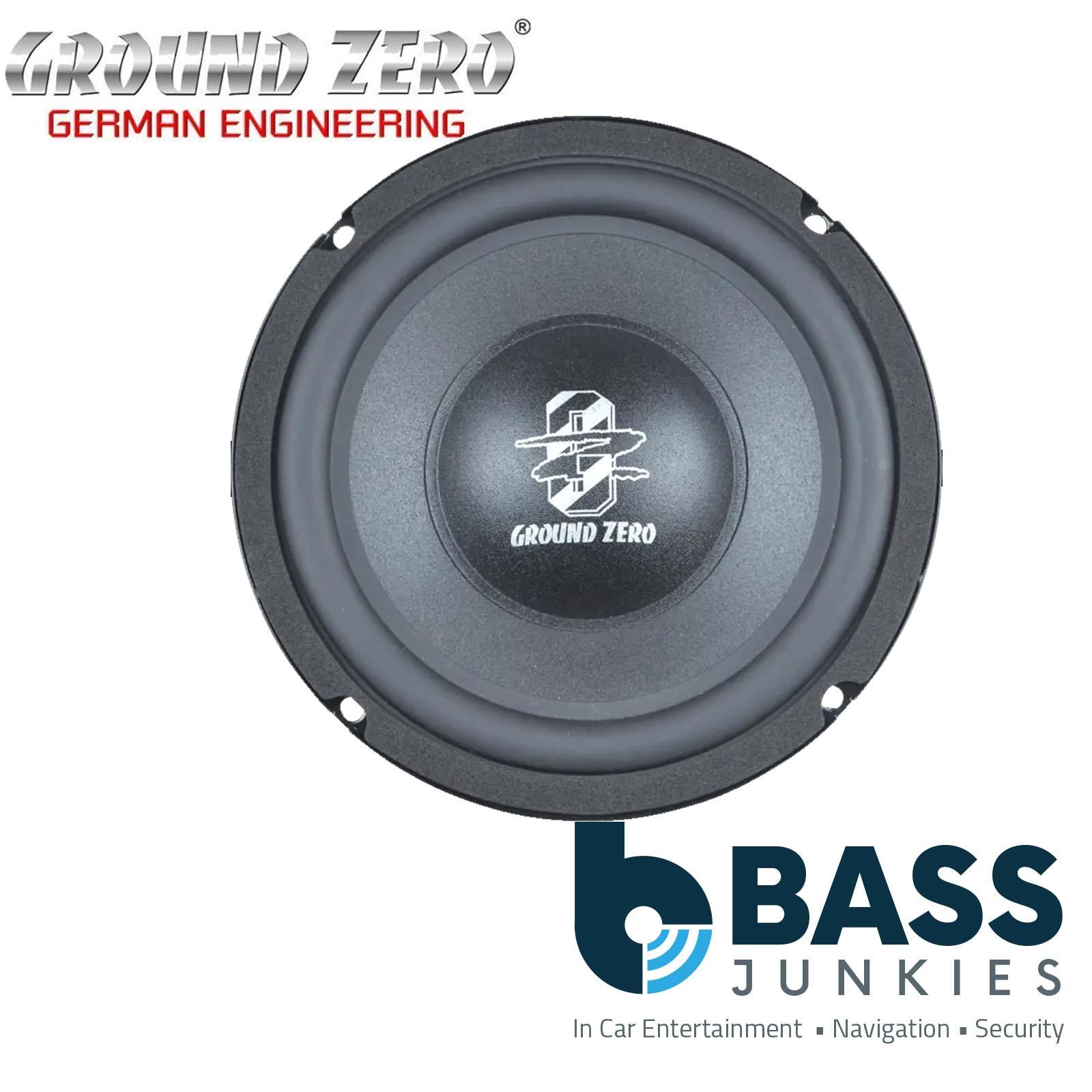 Ground Zero GZRC 165NEO-IV - 6.5" Inch 16.5cm 2 Way Component 170 Watts Car Speaker Set