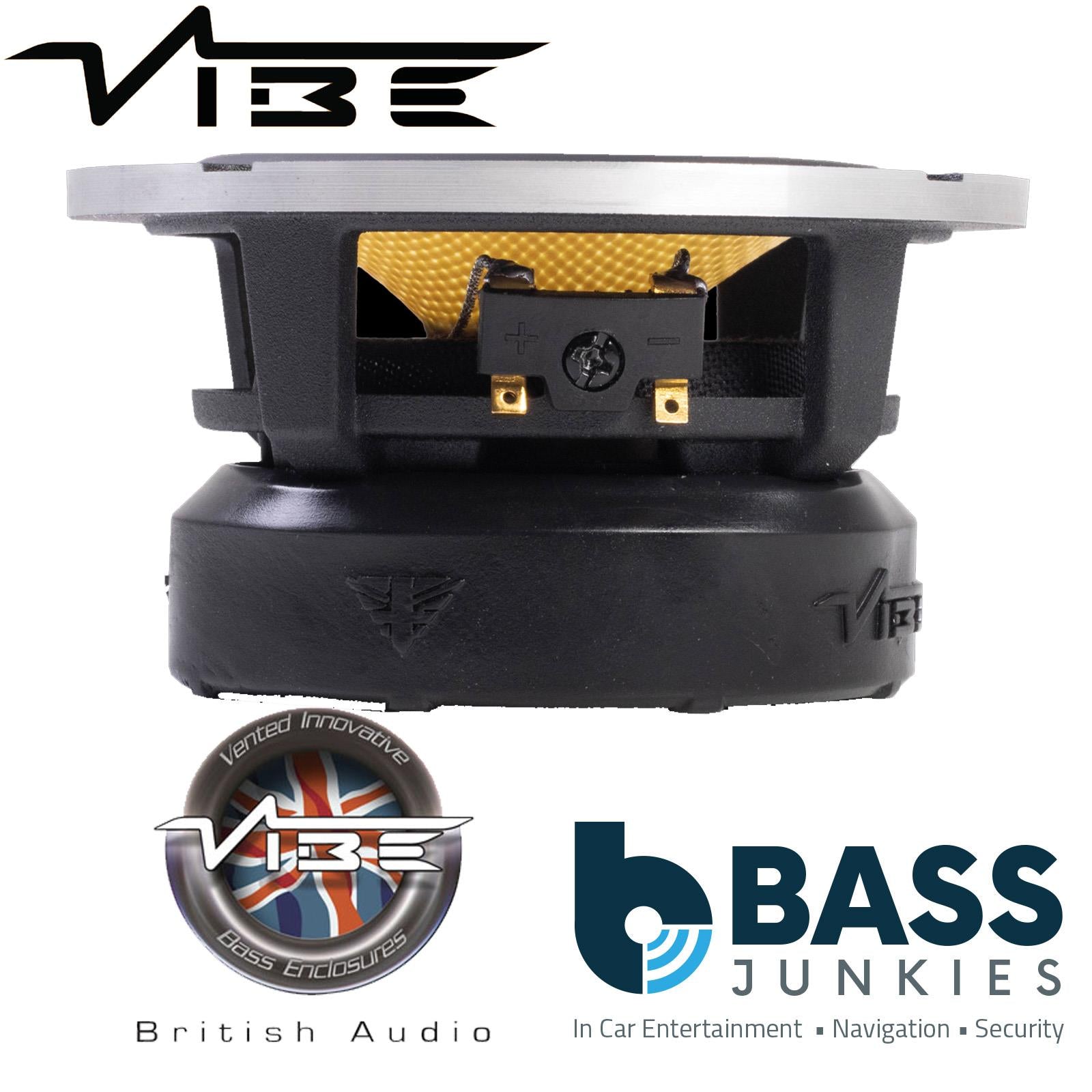 Vibe BA3M-V4 - Blackair 180 Watts 3" inch 1 Way 4 Ohms Midrange Car Speaker