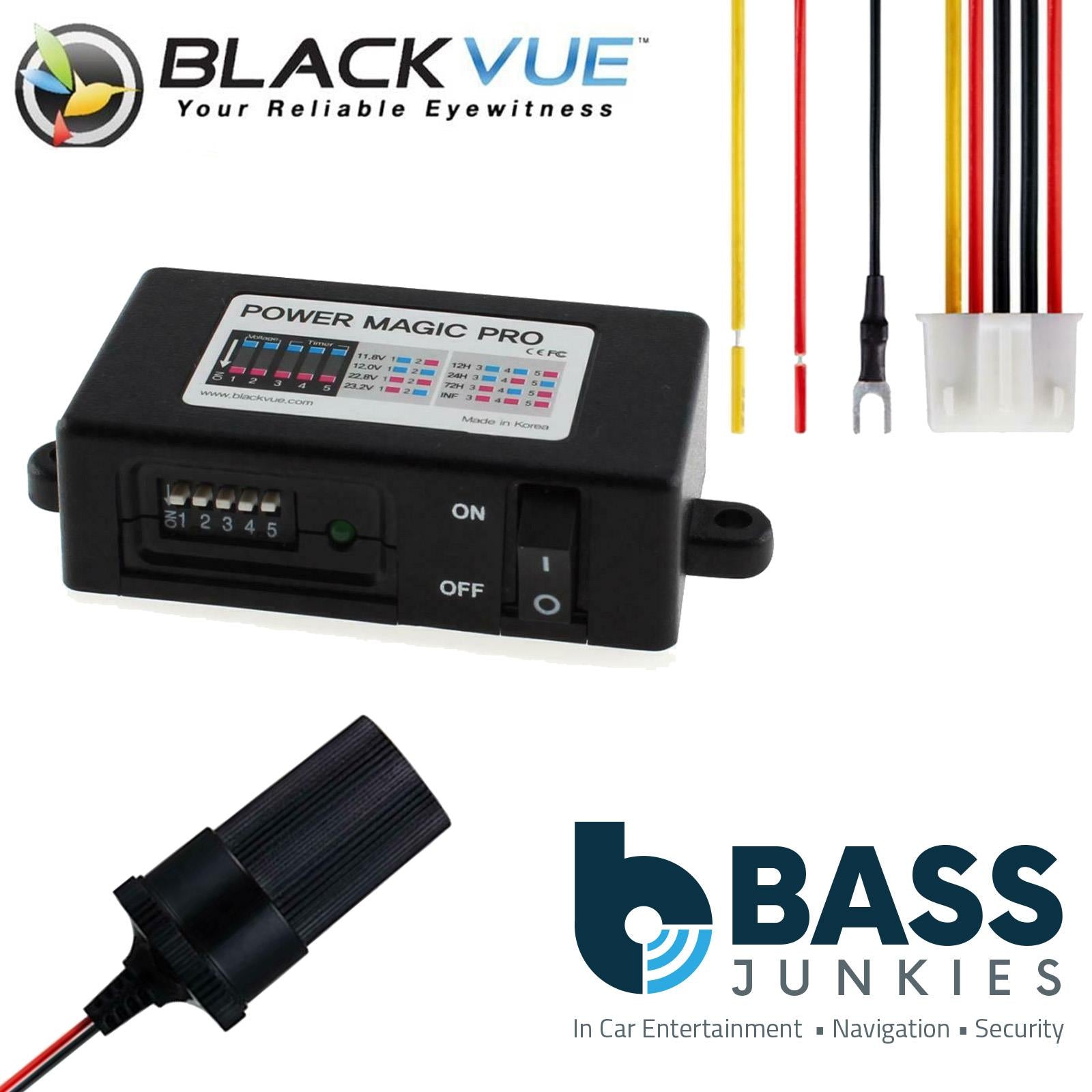 BLACKVUE POWERMAGICPRO - Mobile Power Monitioring Unit Source Prevention To Discharge