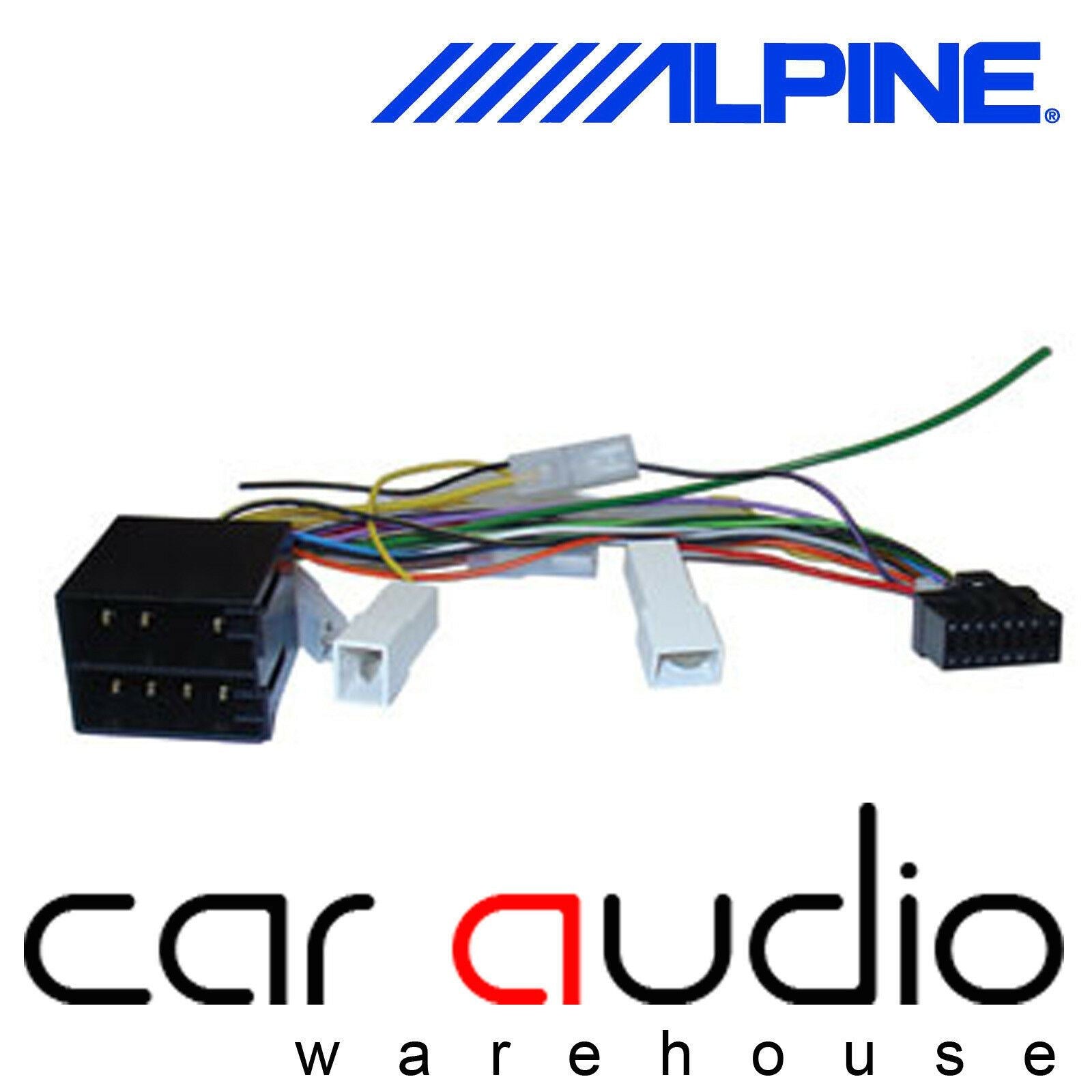 Connects2 CT21AL03 - Alpine 16 PIN Car Stereo Radio ISO Wiring Harness Lead Cable