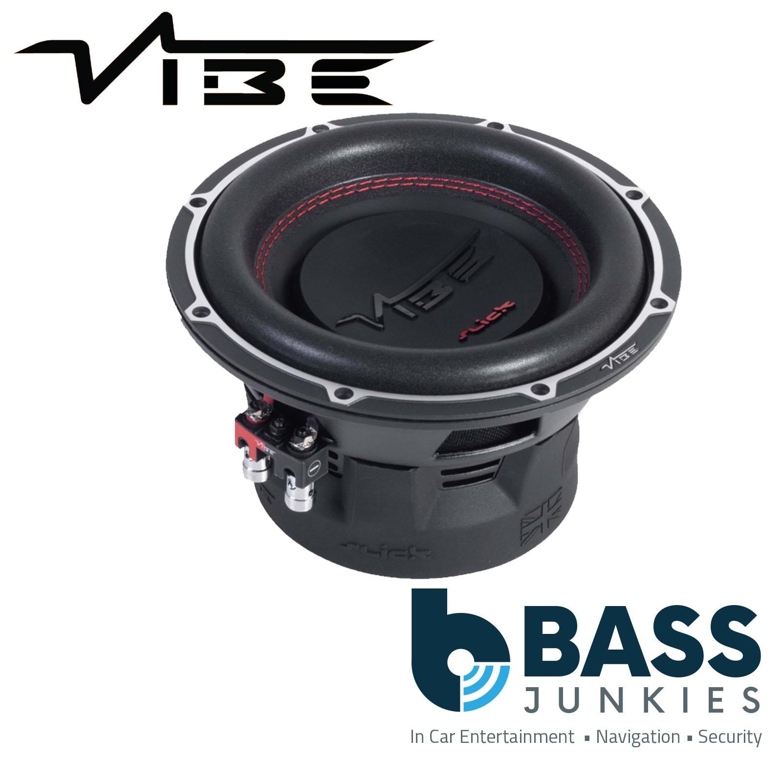 VIBE SLICK8D2-V3 8 Inch Dual 2 Ohms 1350W Max Power 450W RMS Car Audio Subwoofer