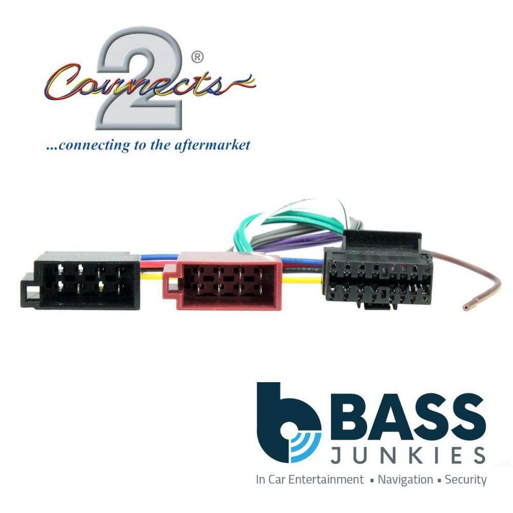 Connects2 CT21PN03 - Pioneer 16 PIN Car Stereo Radio ISO Wiring Harness Lead Cable