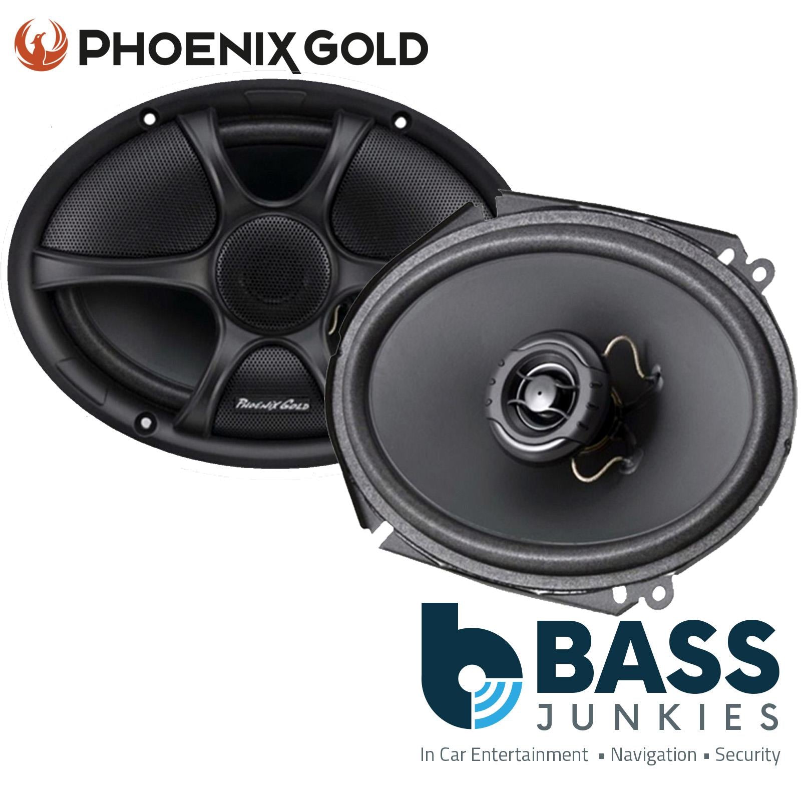 Phoenix Gold RX57CX - RX Series 5" x 7" Inch 50 Watts Car Coaxial Speakers