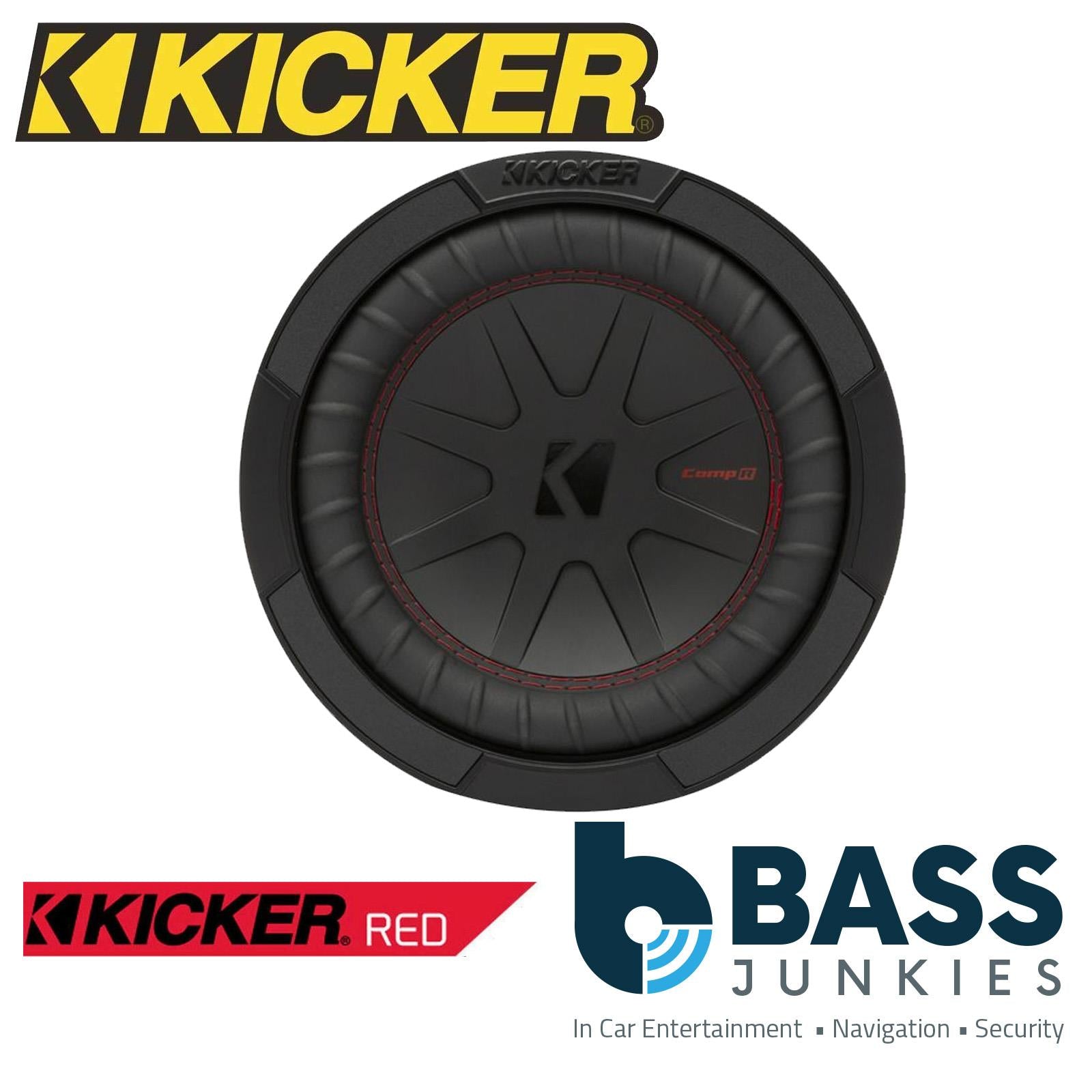 KICKER 48CWR154 15" 38cm 1600 Watts Single Voice Coil Car Van Boot Sub Subwoofer