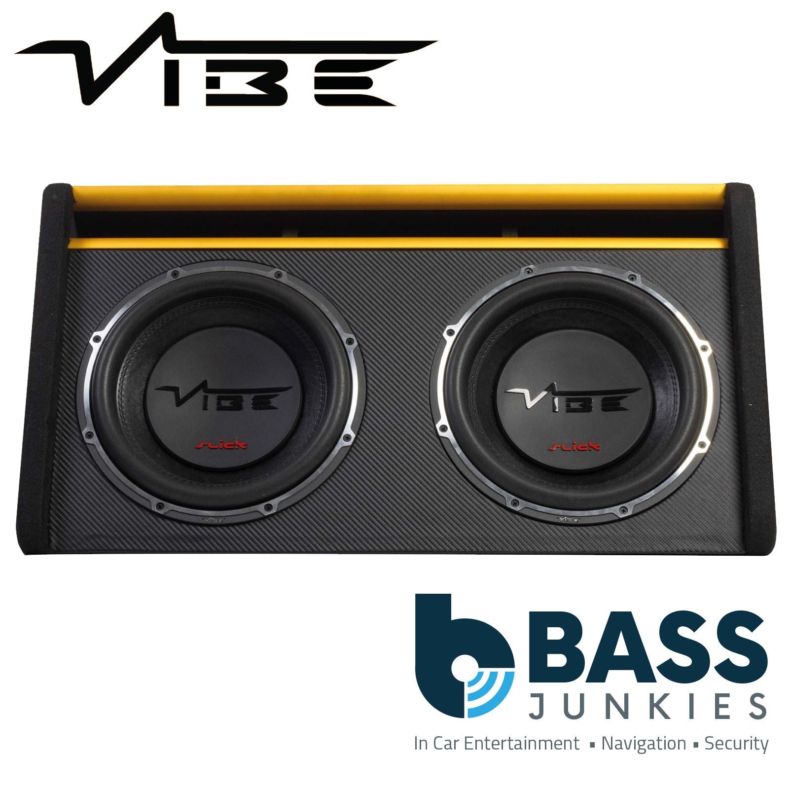 Vibe SLICKMITT12-V3 12 inch Car Sub Bass Passive Enclosure 2 Ohm 3000W Max Power
