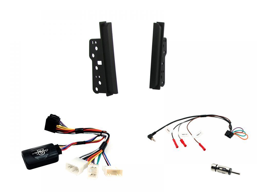 Connects2 CTKTY14 - Toyota Celica T230 1999 - 2005 Double Din Fascia & Steering Wheel Interface Installation Kit