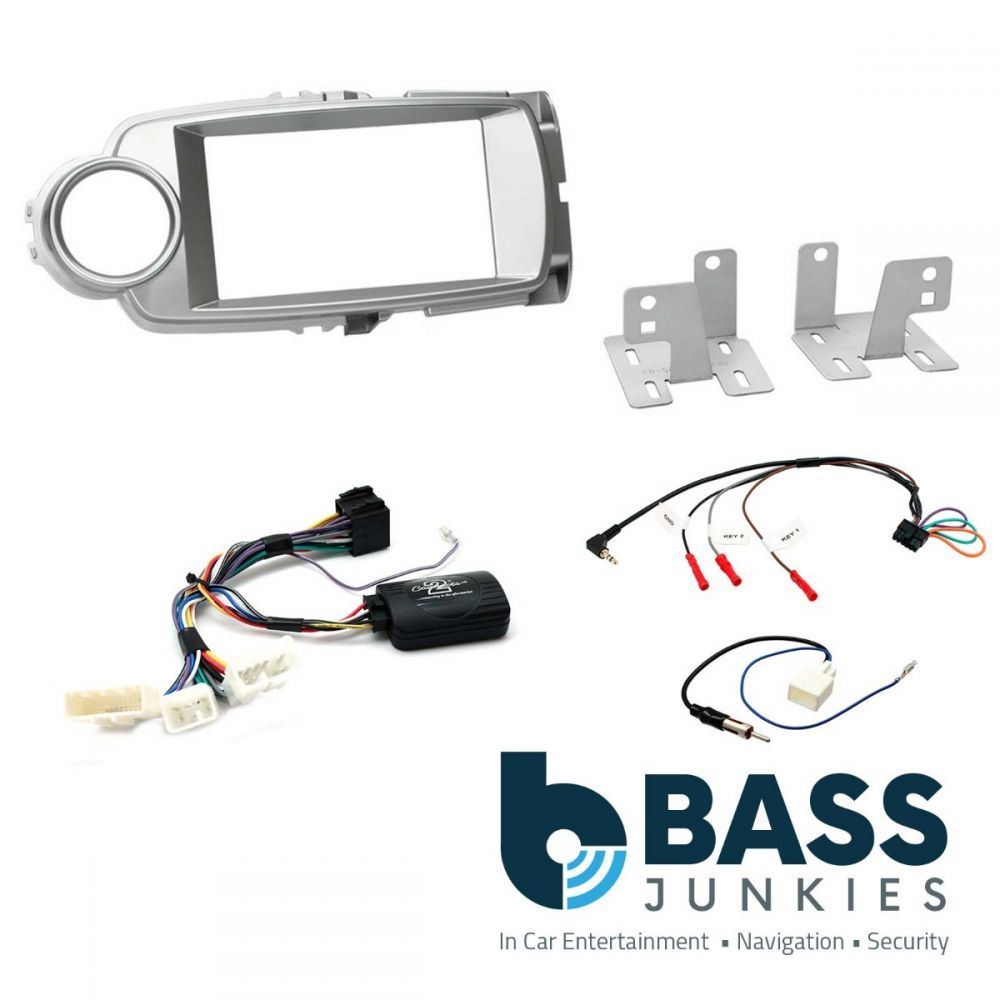 Connects2 CTKTY09 - Toyota Yaris 2011 Onwards Double Din Fascia Installation Kit