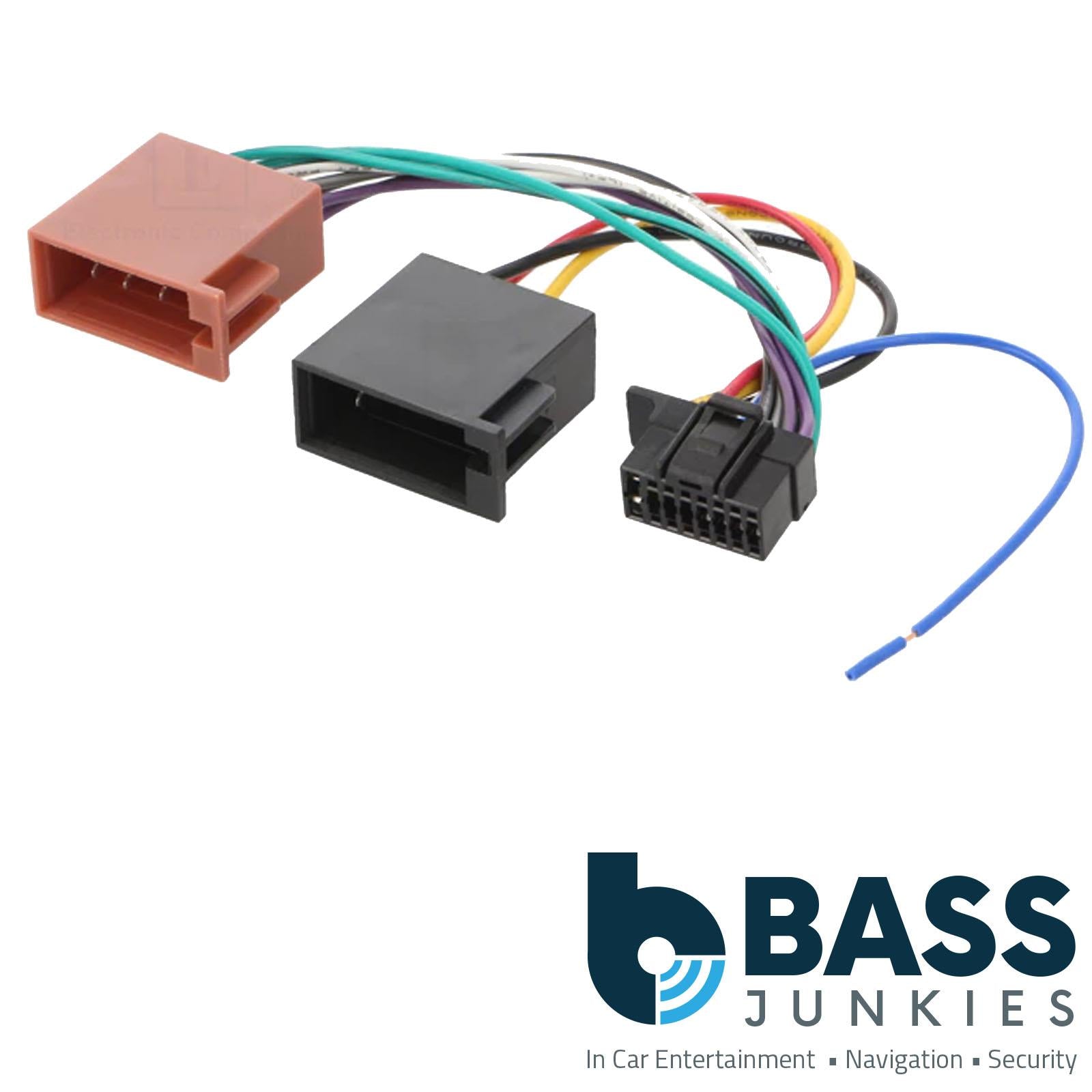 Connects2 CT21SO02 - Sony 16 PIN Car Stereo Radio ISO Wiring Harness Lead Cable