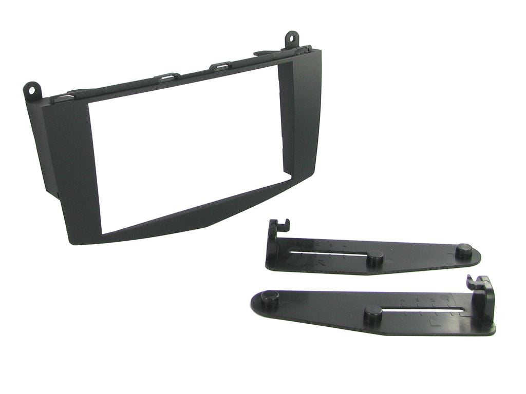 SONY 6.2" Screen Blutooth Double Din Stereo Fitting Kit + Steering Wheel Stalk Controls to fit Mercedes C-Class 2007-11
