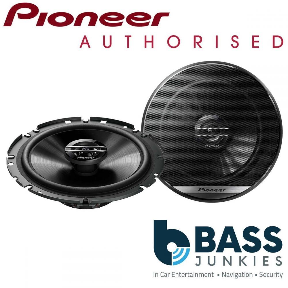 Pioneer TS-G1720F 600 Watts 6.5" Inch 17 cm 2 Way Car Door Dash Shelf Speakers