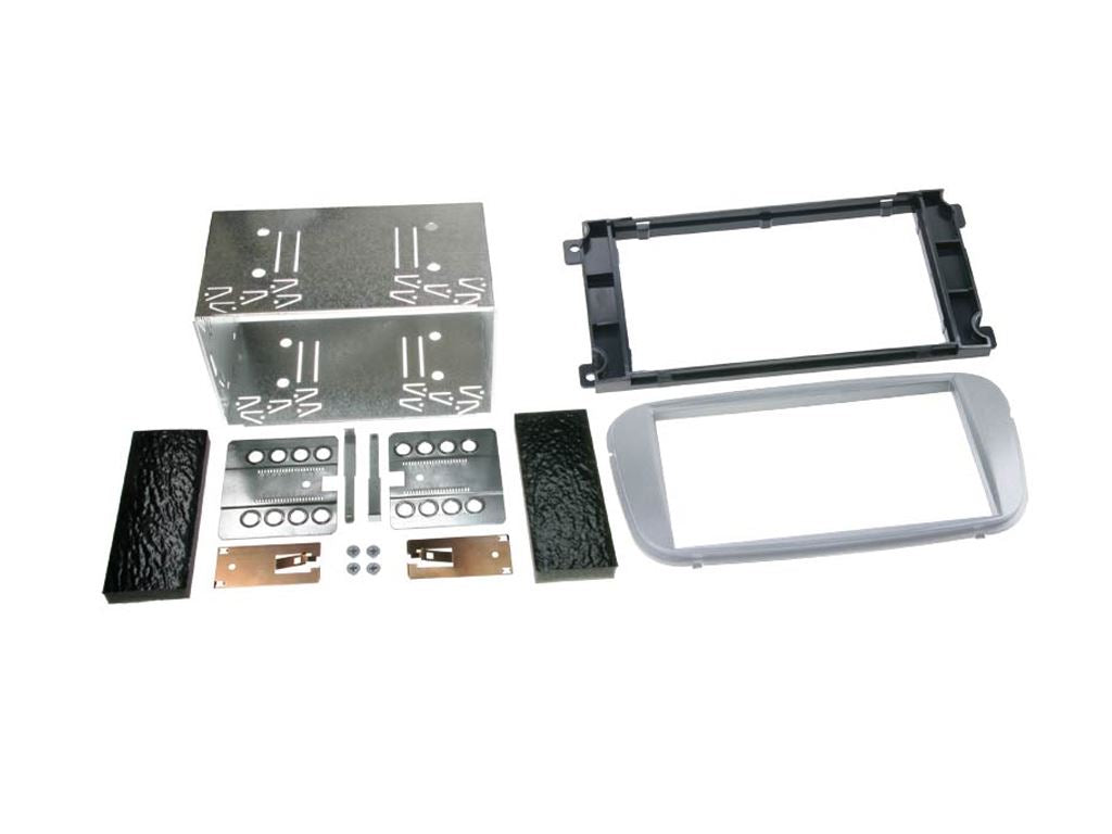 Grundig 6.8" Apple Android Double Din Stereo Fitting Kit + Steering Wheel Stalk Controls to fit Ford Focus 2007-11 | Ford Mondeo 2007-14
