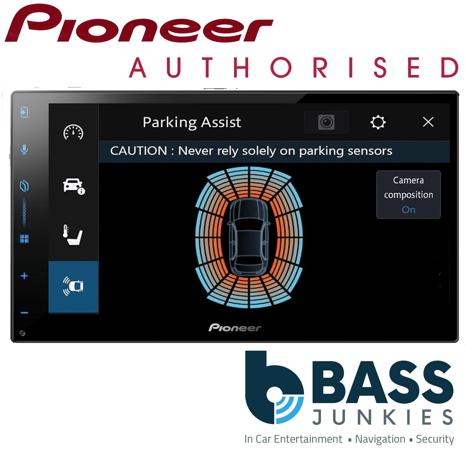 Pioneer SPH-DA77DAB 6.8" Wireless CarPlay Android Auto DAB Bluetooth Wifi Stereo