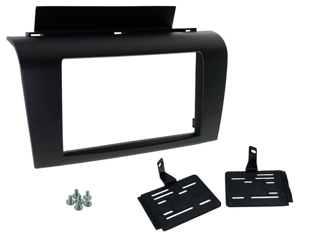 Grundig 6.8" Apple Android Double Din Stereo Fitting Kit + Steering Wheel Stalk Controls to fit Mazda 3 2004-09