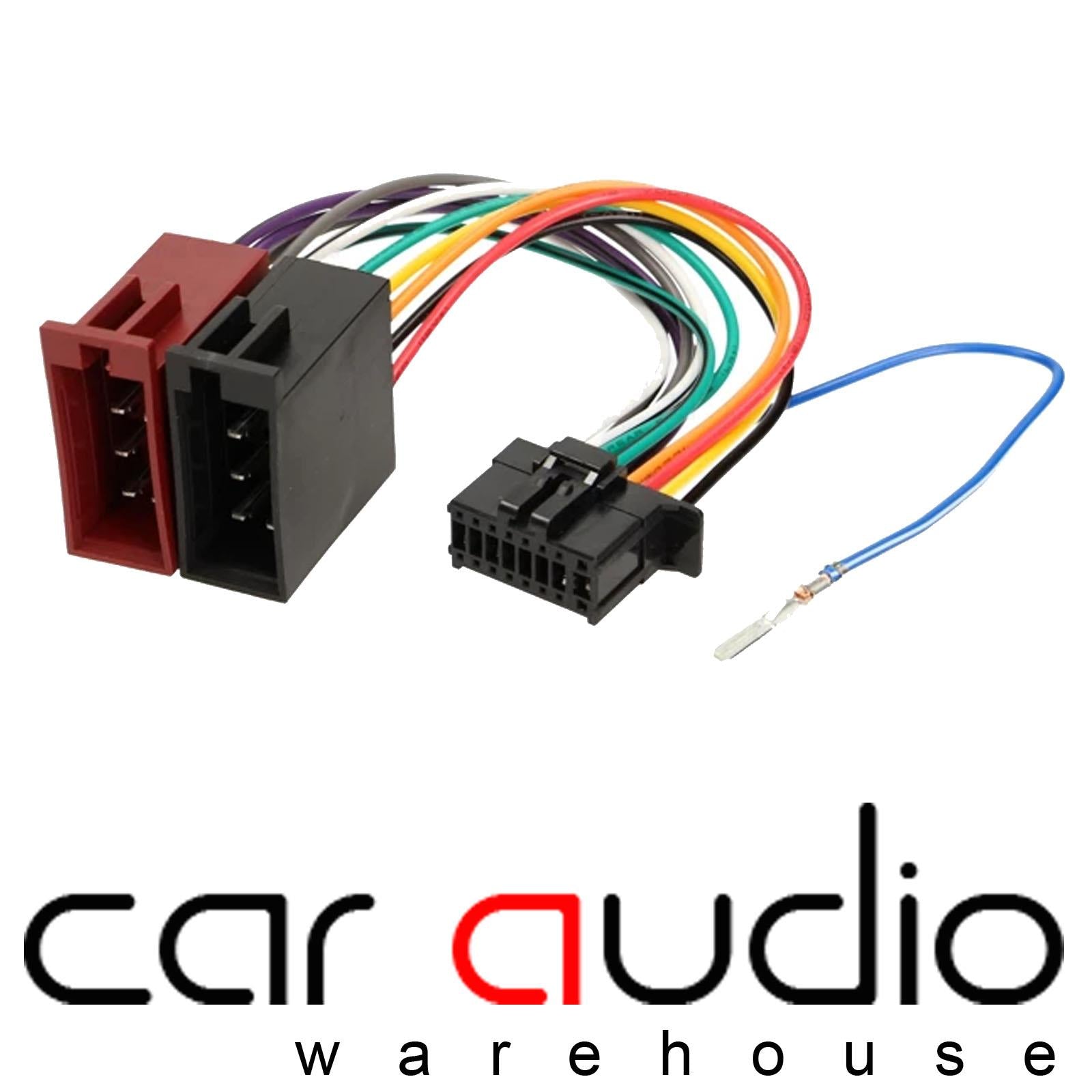 Connects2 CT21PN07 - Pioneer 16 PIN Car Stereo Radio ISO Wiring Harness Lead Cable