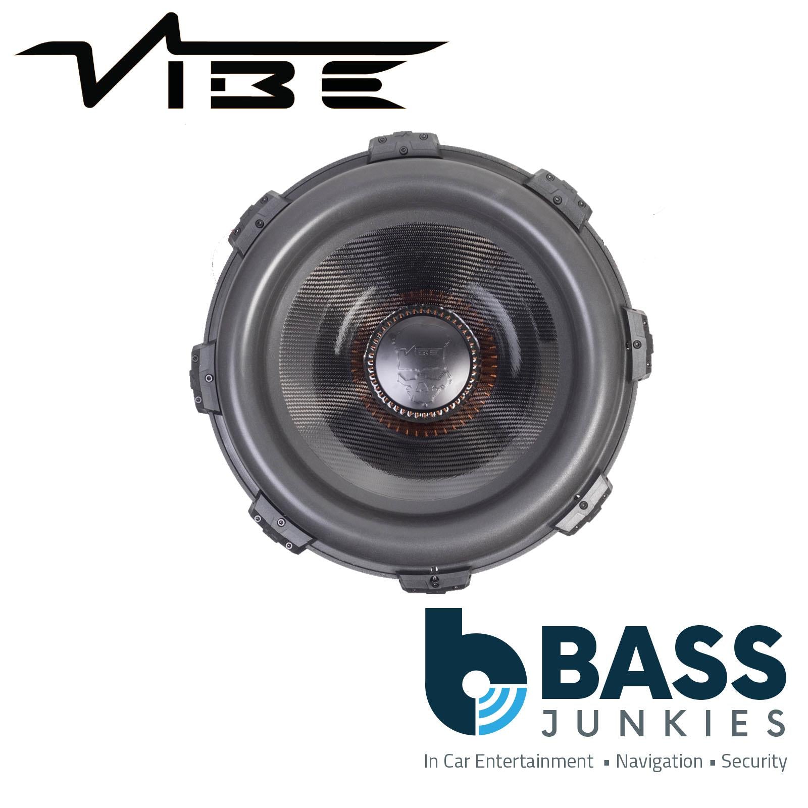 VIBE BDC18D1SPL-V4 Black Death 18 Inch 15000 Watts Max SPL Car Audio Subwoofer