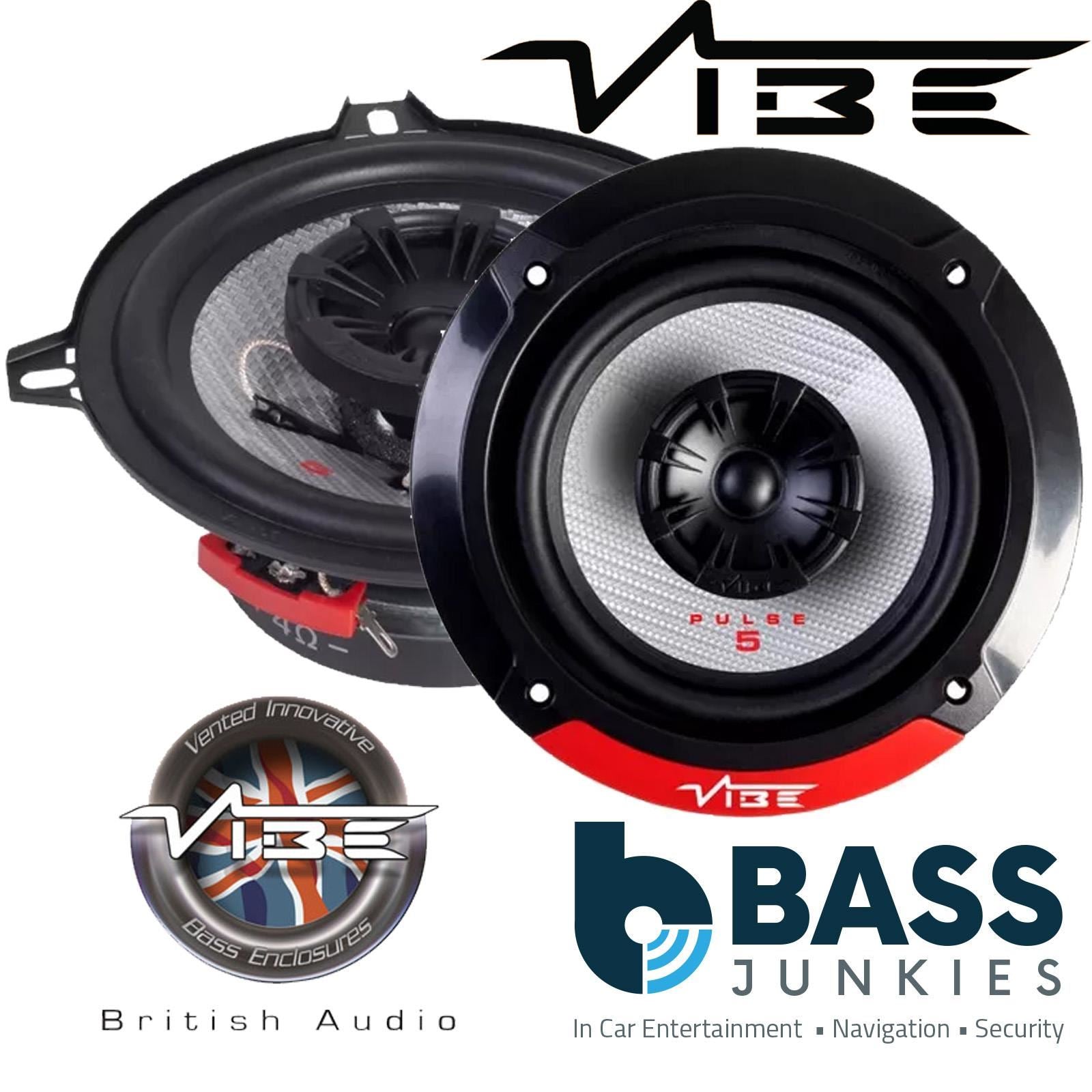 Vibe PULSE5-V3 Coaxial Speakers Fits Fiat Brava 1995-01 | Bravo 95-01 | Marea 96-02 | Multipla 99-10