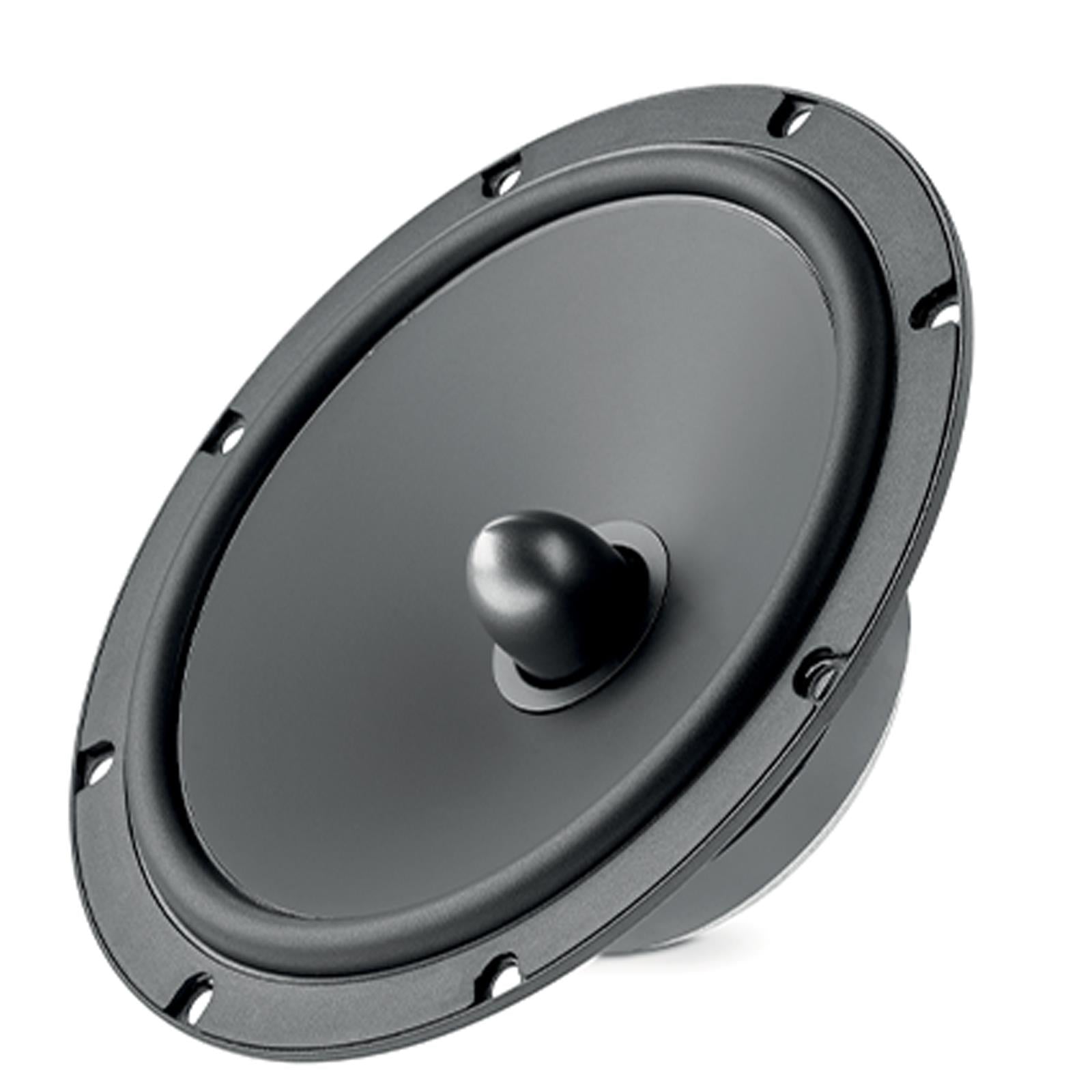 Focal ASE165-S 165mm/16.5cm/6.5" Shallow Mount Slim Fit Car Door Component Speakers (Per Pair Max 220 watts | 110 watts RMS) Each Speaker: Max 110 watts | RMS 55 watts [Woofer/Tweeter/Crossover]