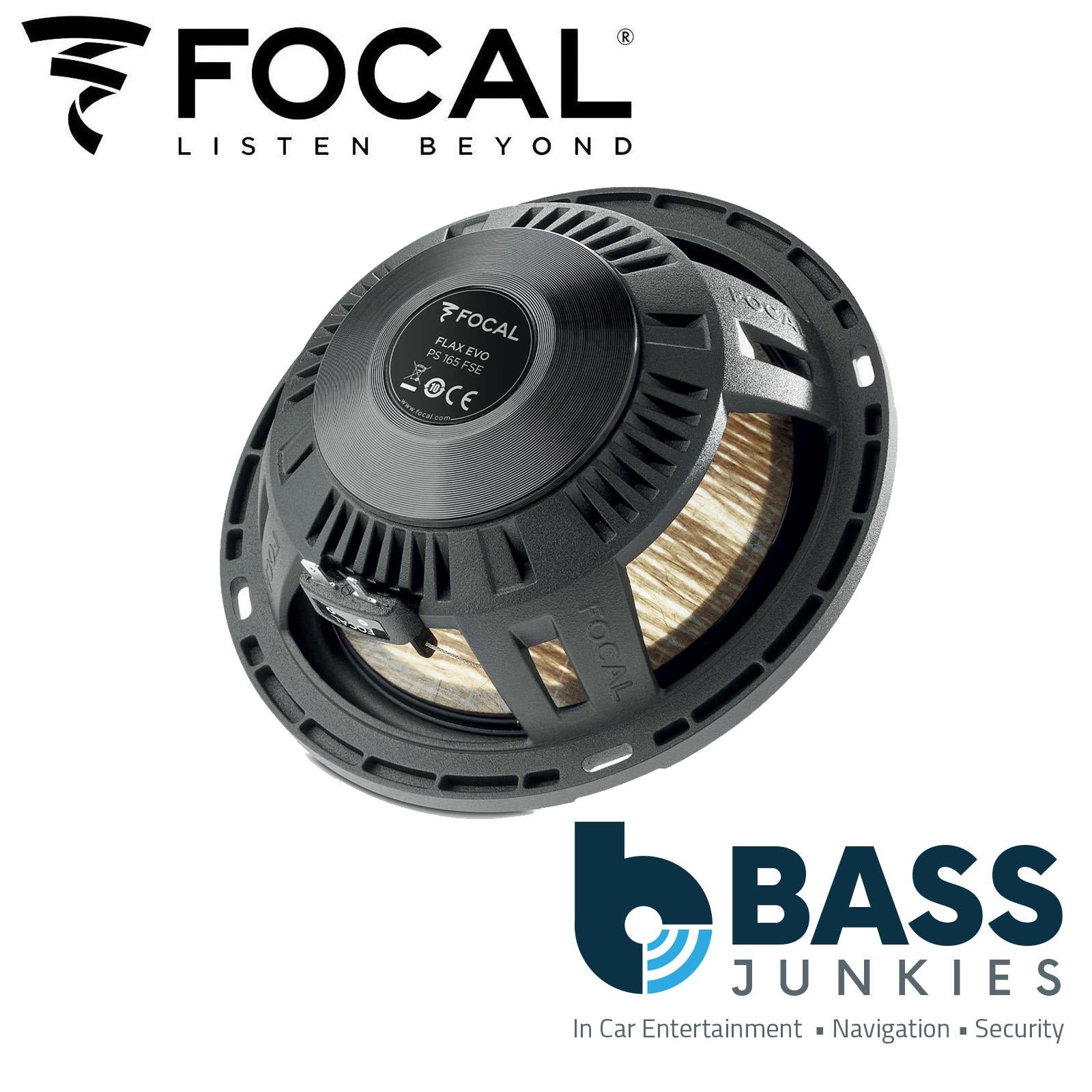 Focal PS165FSE 6.5" 2 way 120W Max Power 4 Ohms Flax Evo Slim Component Kit