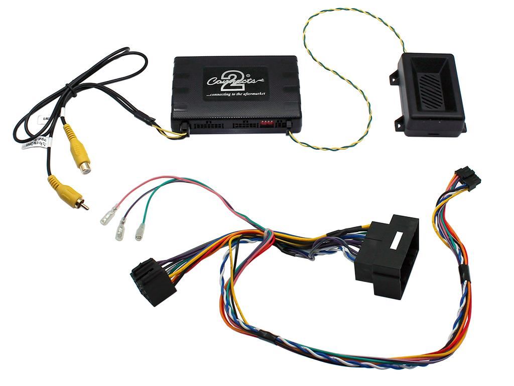 Connects 2 CTKJP01 - Jeep Renegade 2015 Onwards Double Din Facia & Steering wheel Interface Fitting Installation Kit (Black Facia Panel)