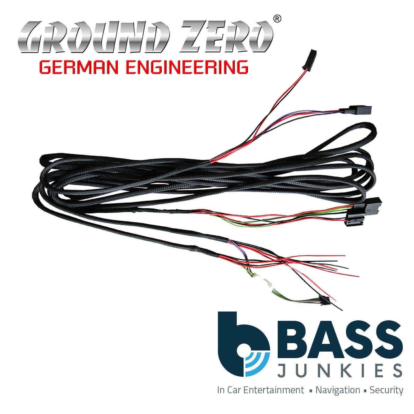 Ground Zero GZCS 4.0BMW CONNECT - Wiring For BMW and MINI - Passive Basic Soundsystem Adapter lead Harness