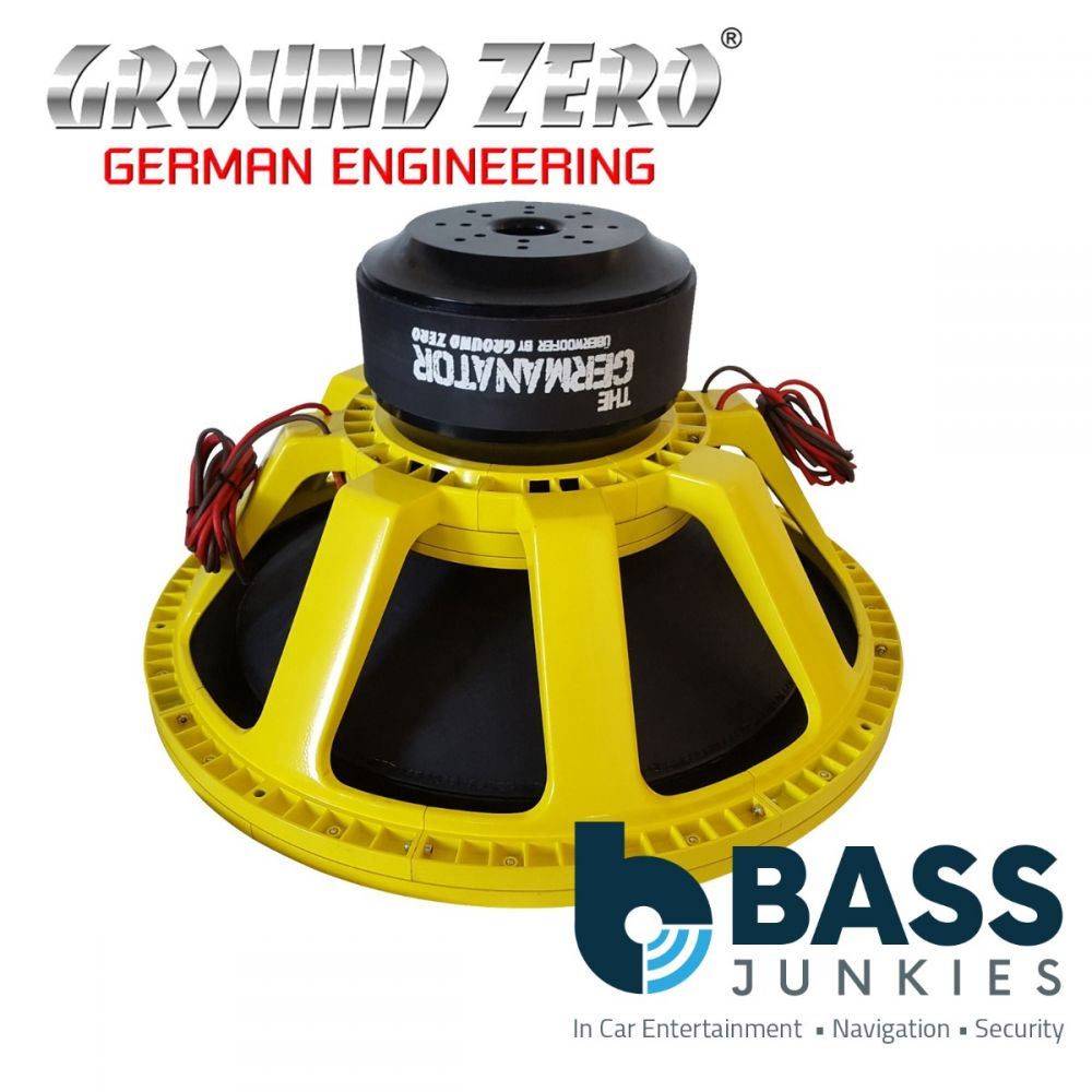 Ground Zero THE GERMANATOR - 33" Inch 84cm 15000 Watts Competition Car Sub Subwoofer