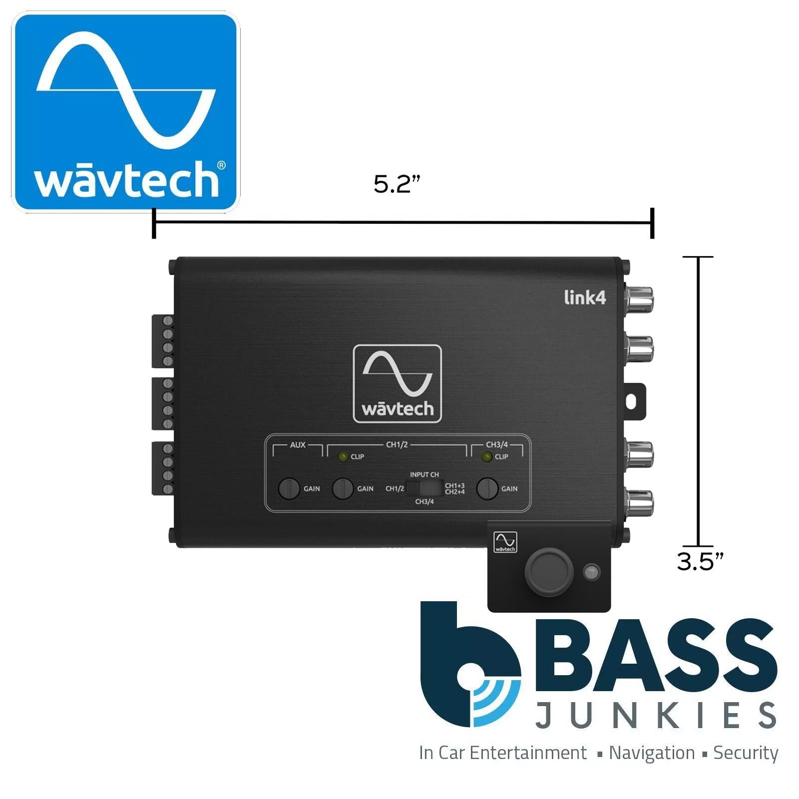Wavtech LINK4 4 Channel Line Output Converter