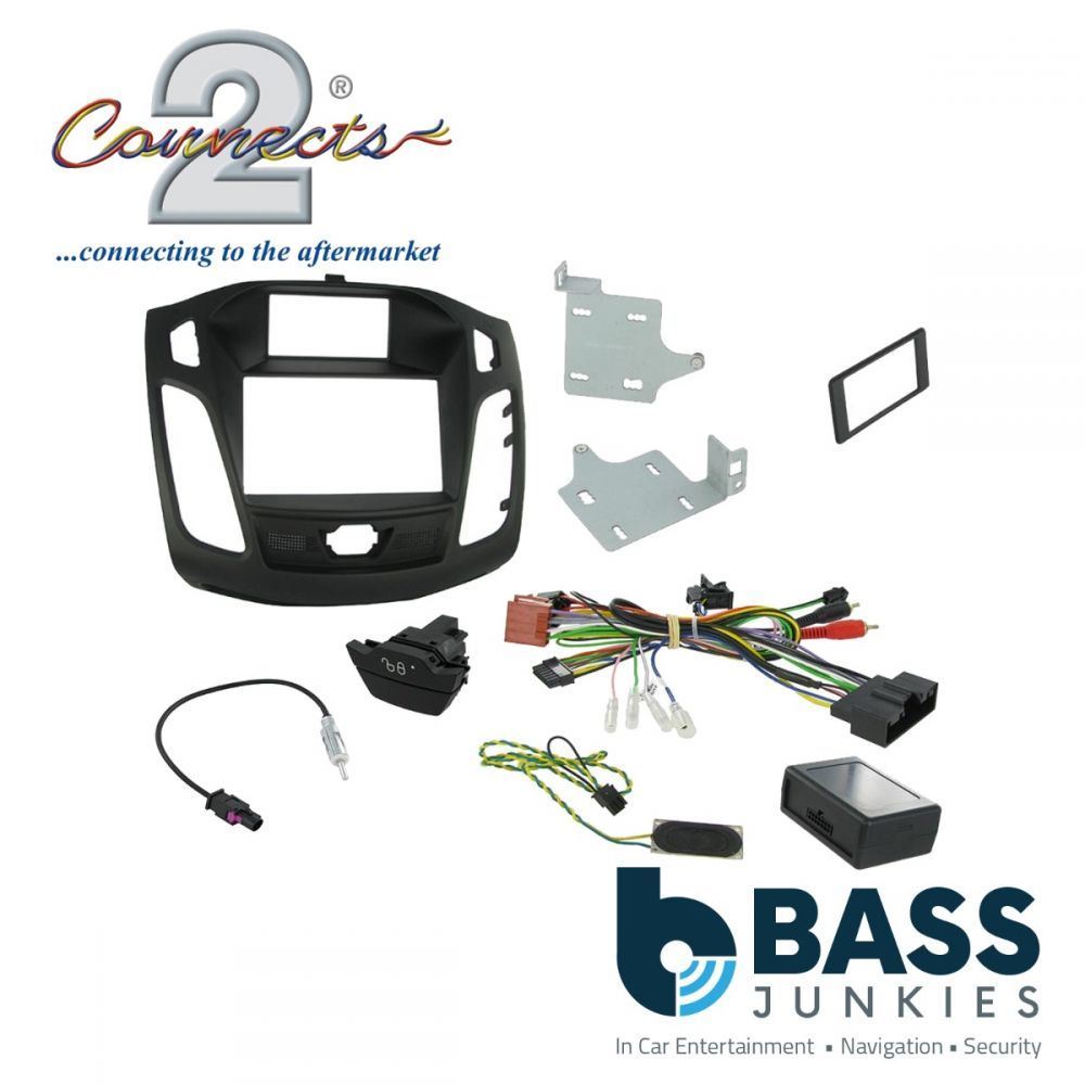 Connects2 CTKFD31C Ford Focus 2011 - 2015 Car Stereo Double Din Fascia Fitting Kit